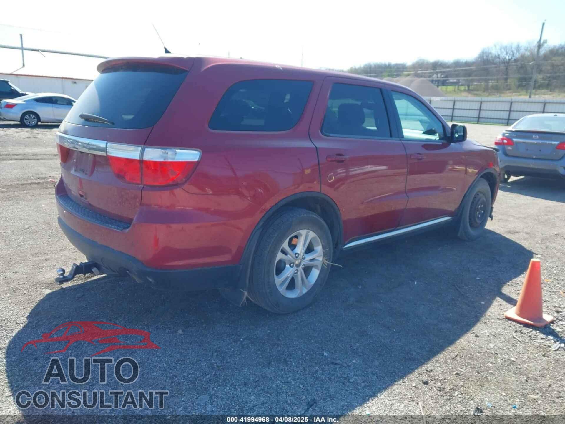 DODGE DURANGO 2013 - 1C4RDJAGXDC674481