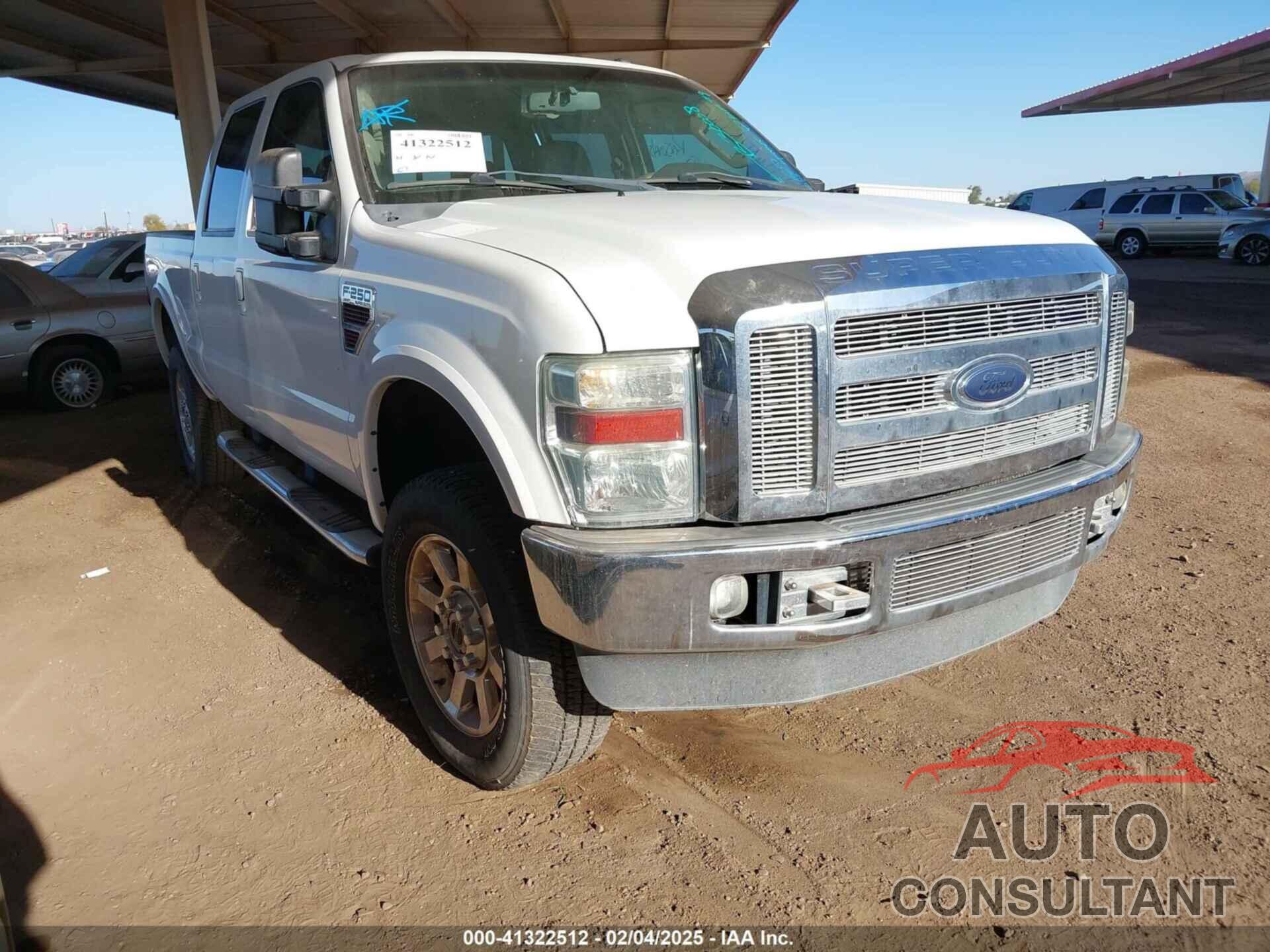 FORD F-250 2009 - 1FTSW21R69EB30008