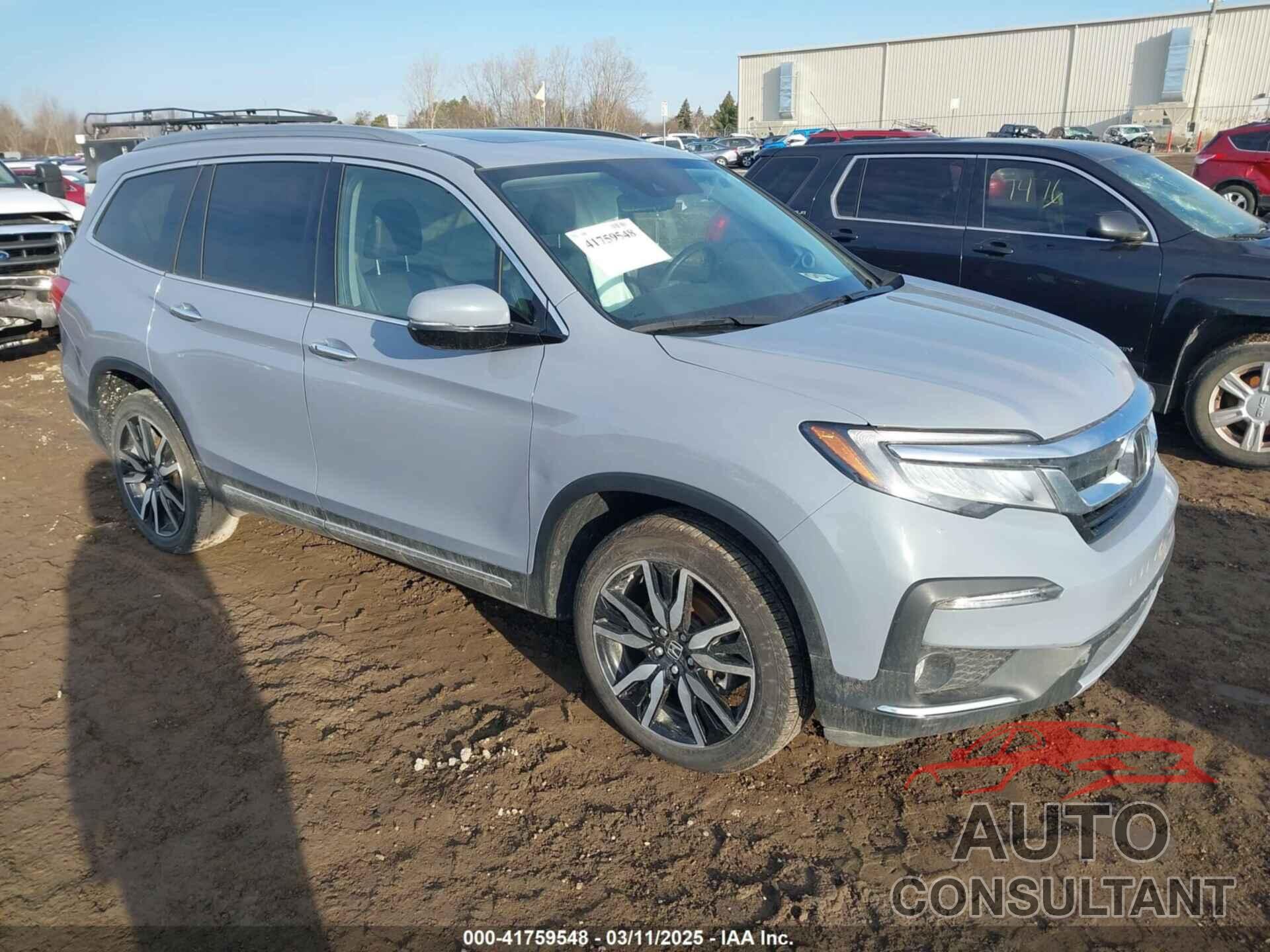 HONDA PILOT 2022 - 5FNYF6H6XNB058896