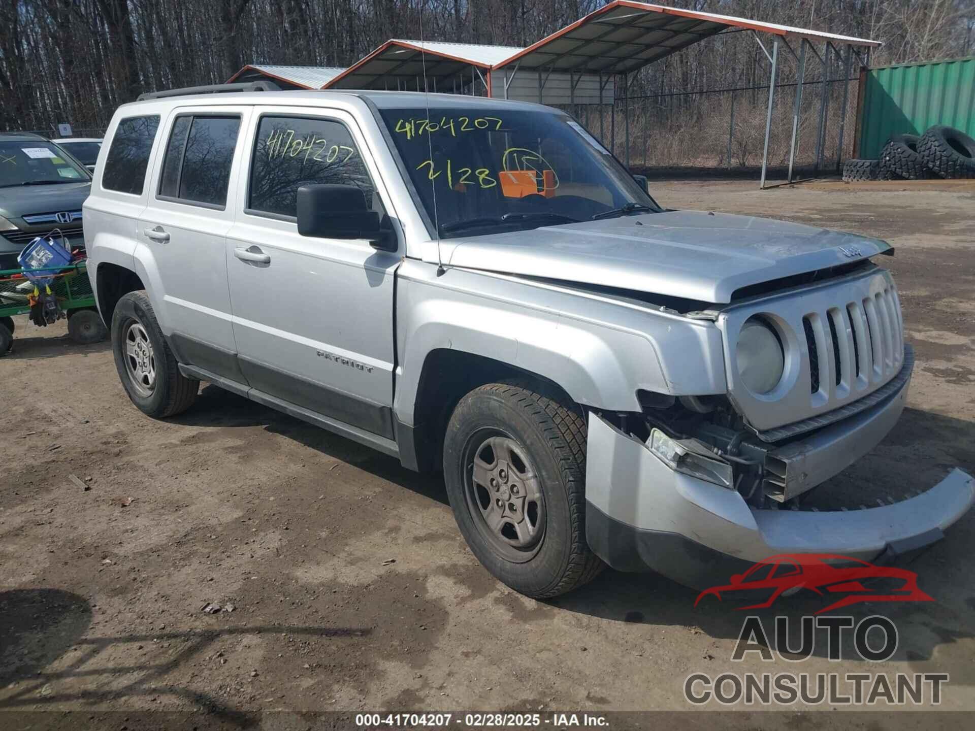 JEEP PATRIOT 2012 - 1C4NJRBB9CD661724