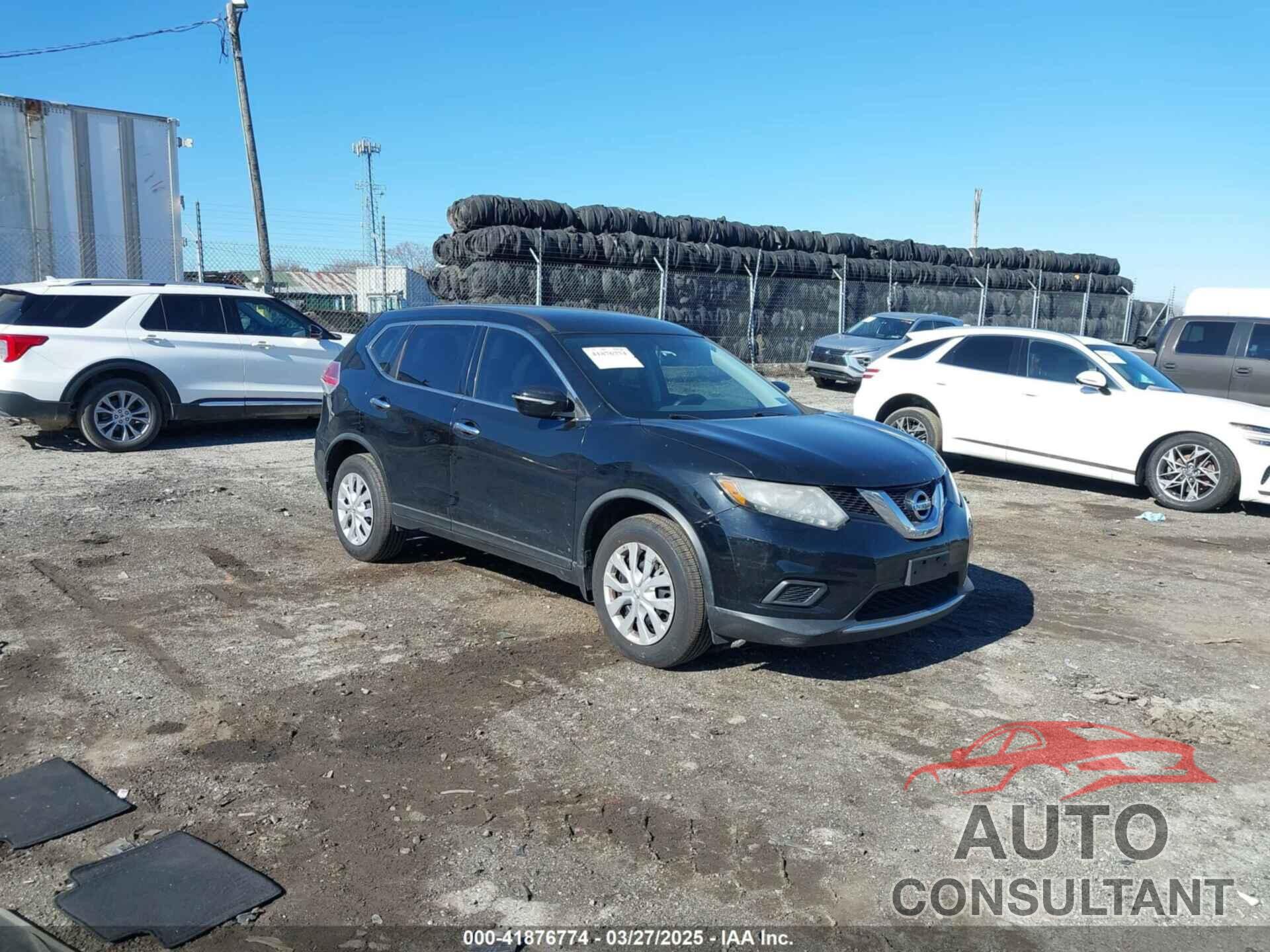 NISSAN ROGUE 2015 - KNMAT2MT7FP554812