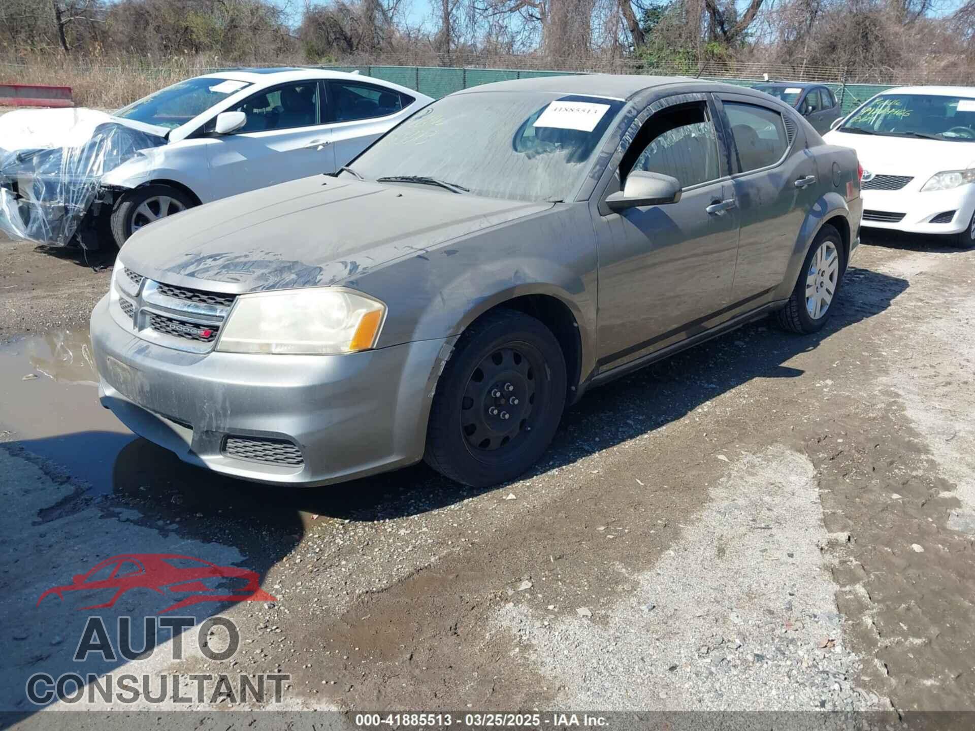 DODGE AVENGER 2013 - 1C3CDZAB8DN531045