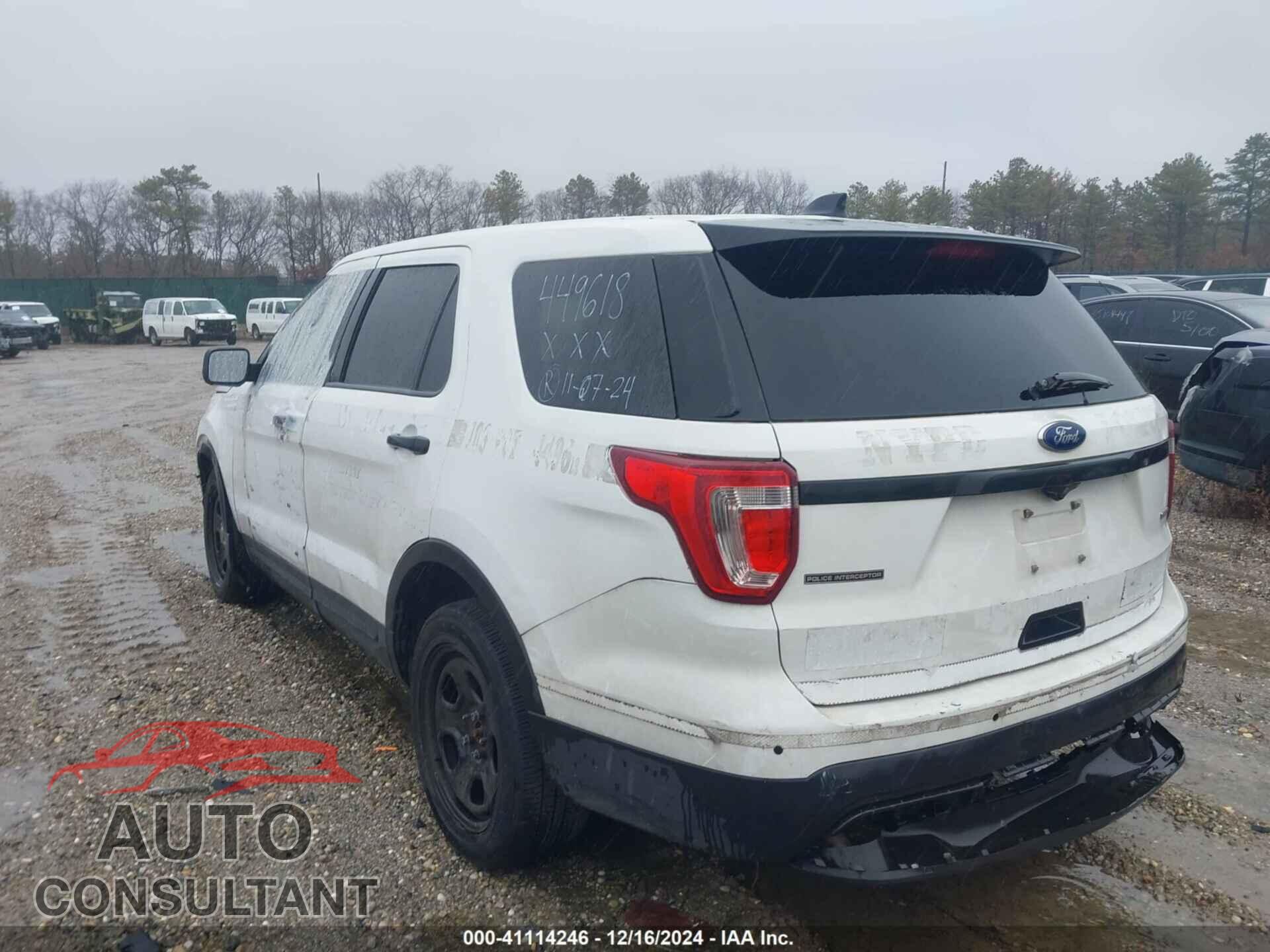 FORD POLICE INTERCEPTOR UTILITY 2018 - 1FM5K8AR3JGB19225