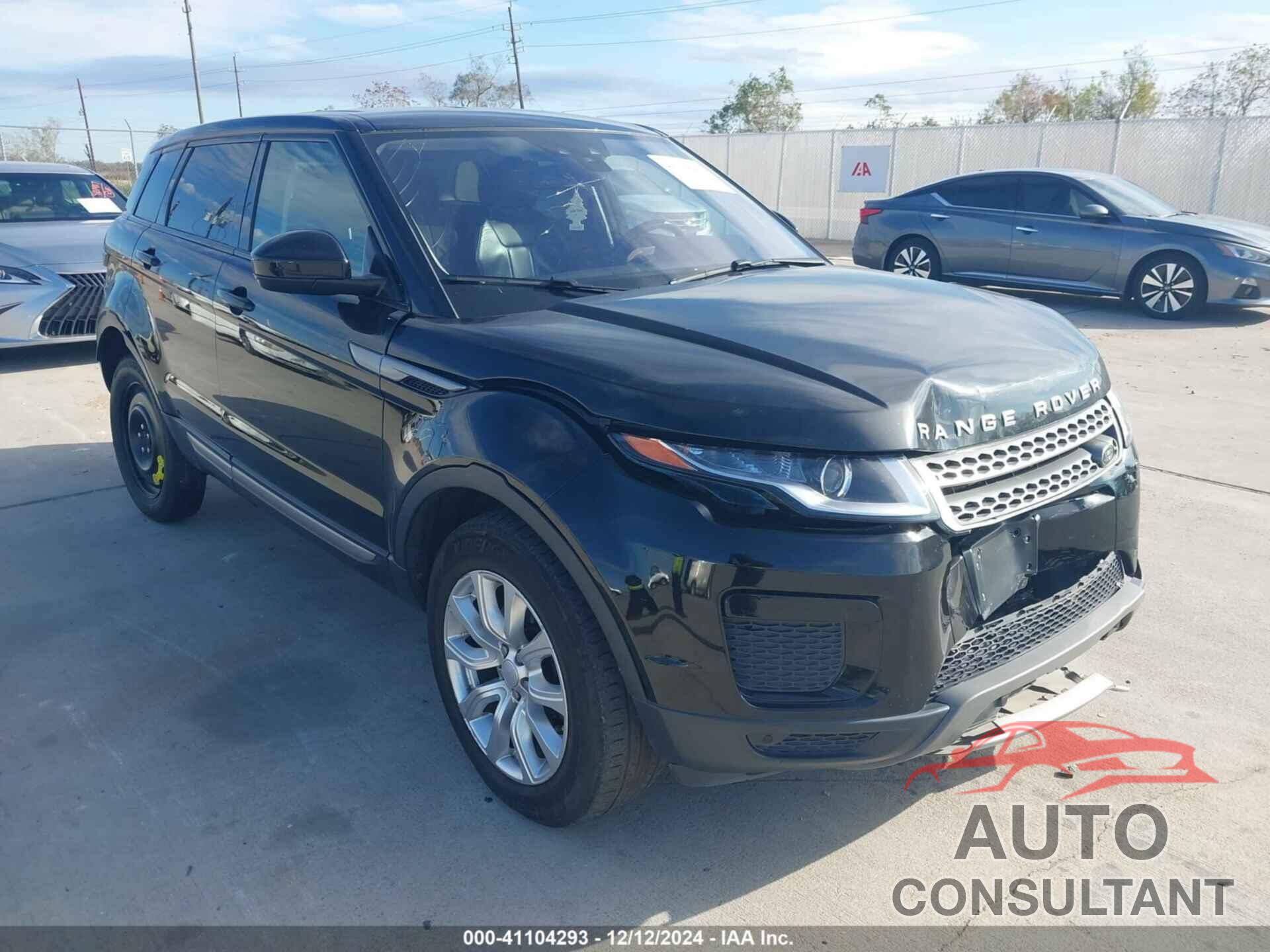 LAND ROVER RANGE ROVER EVOQUE 2018 - SALVP2RX1JH291584
