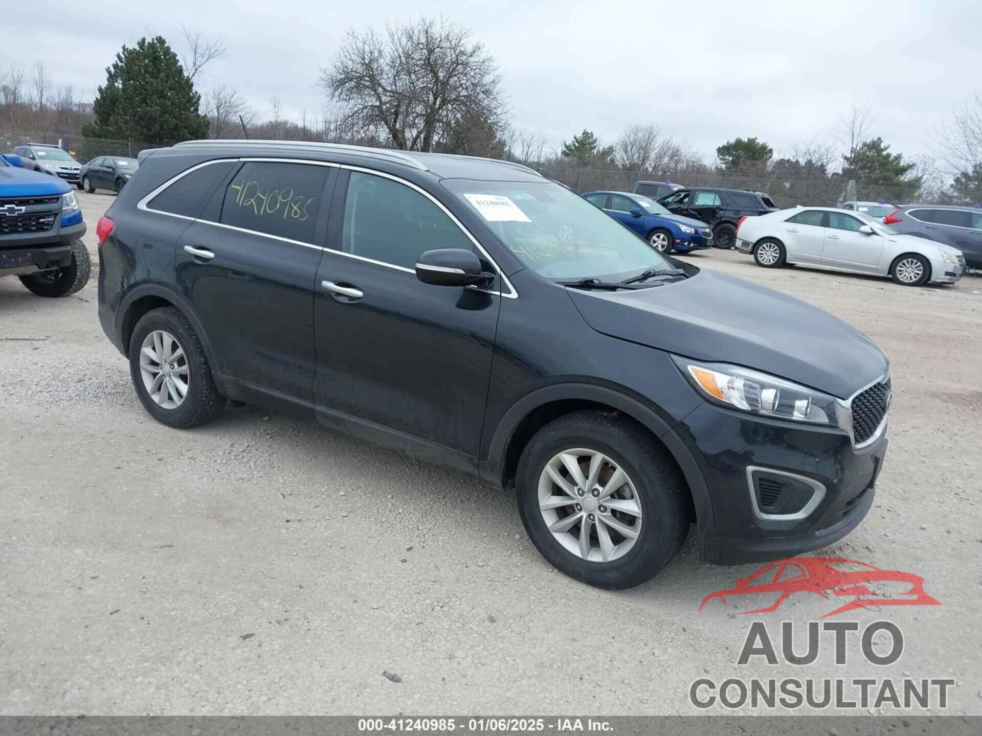 KIA SORENTO 2017 - 5XYPG4A39HG207972