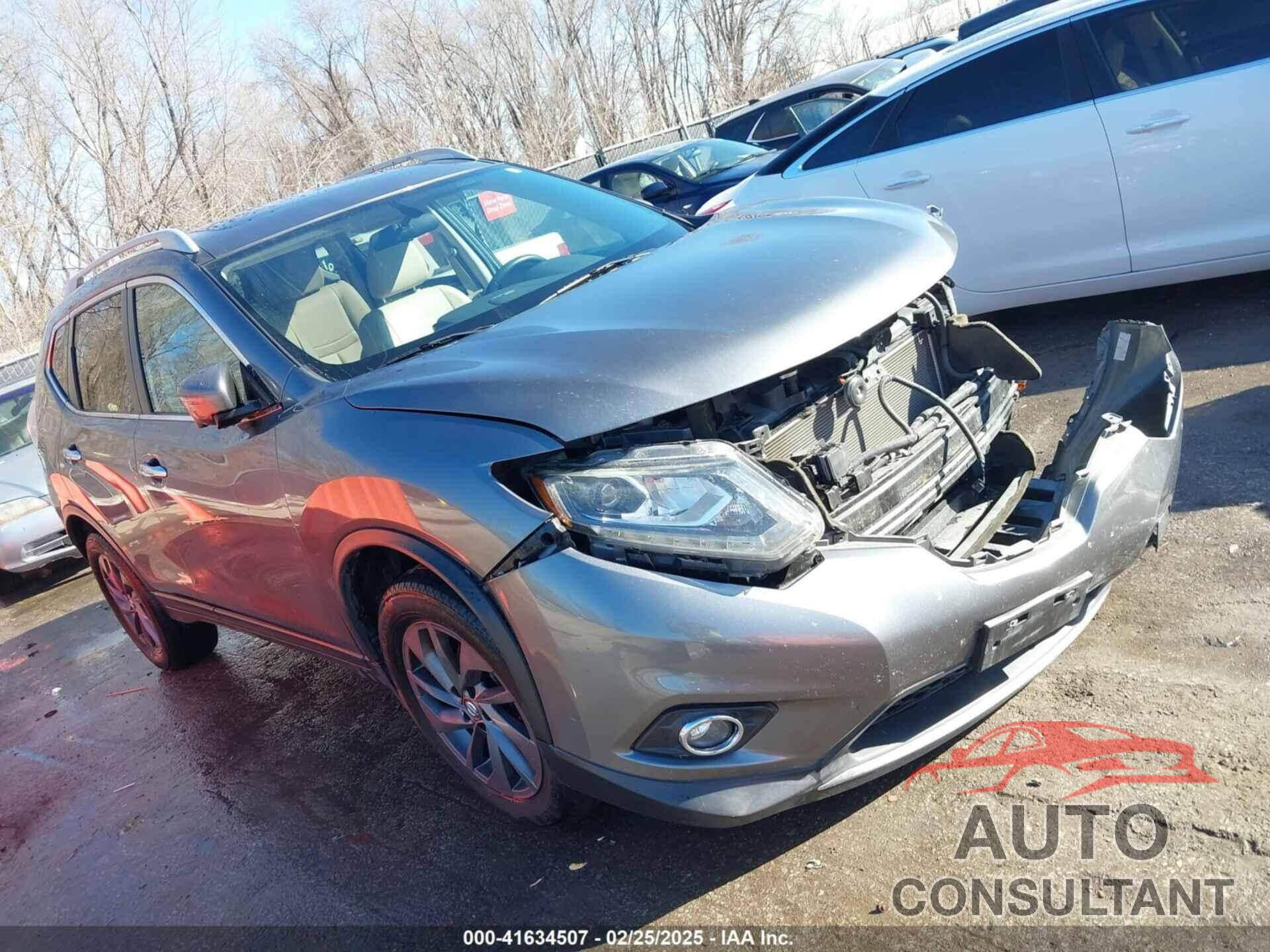 NISSAN ROGUE 2016 - 5N1AT2MV7GC790558