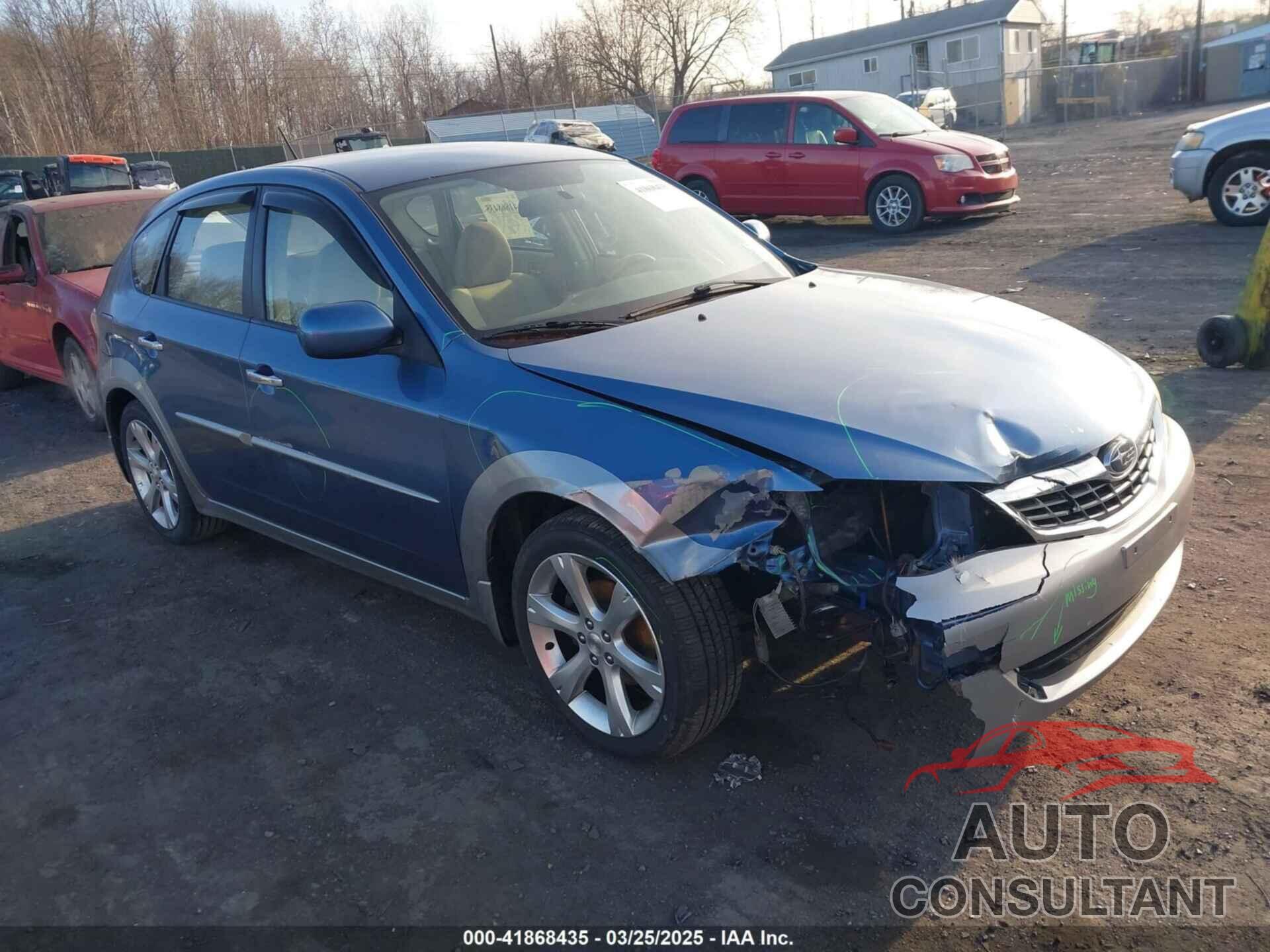 SUBARU IMPREZA OUTBACK SPORT 2009 - JF1GH63669H813390