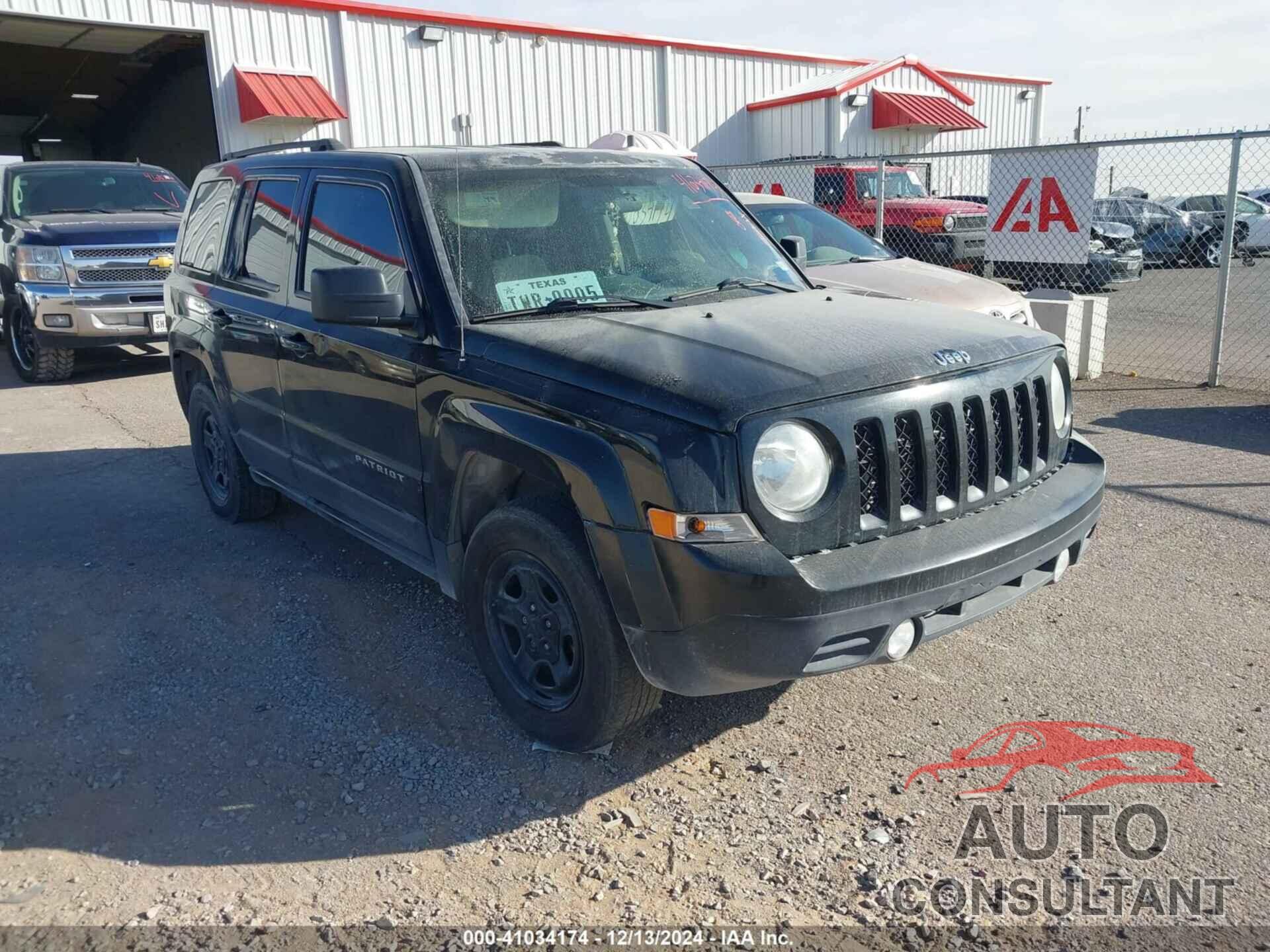 JEEP PATRIOT 2014 - 1C4NJPBB8ED905211