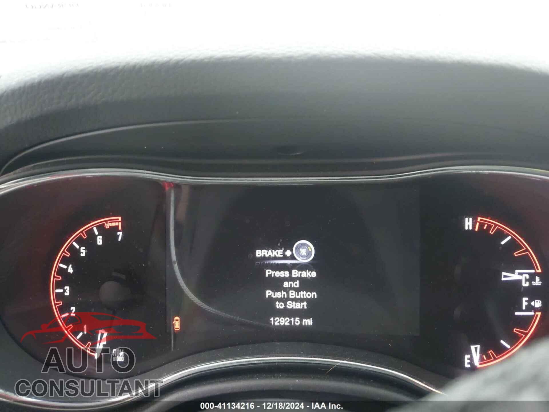 DODGE DURANGO 2017 - 1C4RDJAG7HC704087