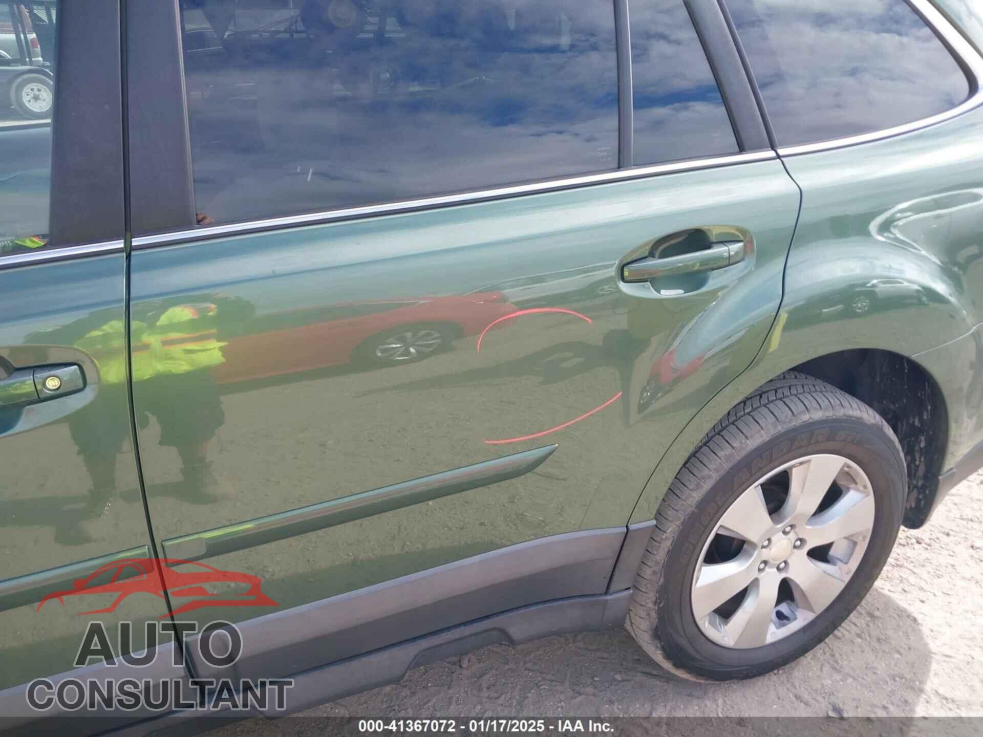 SUBARU OUTBACK 2012 - 4S4BRCBC2C3290943