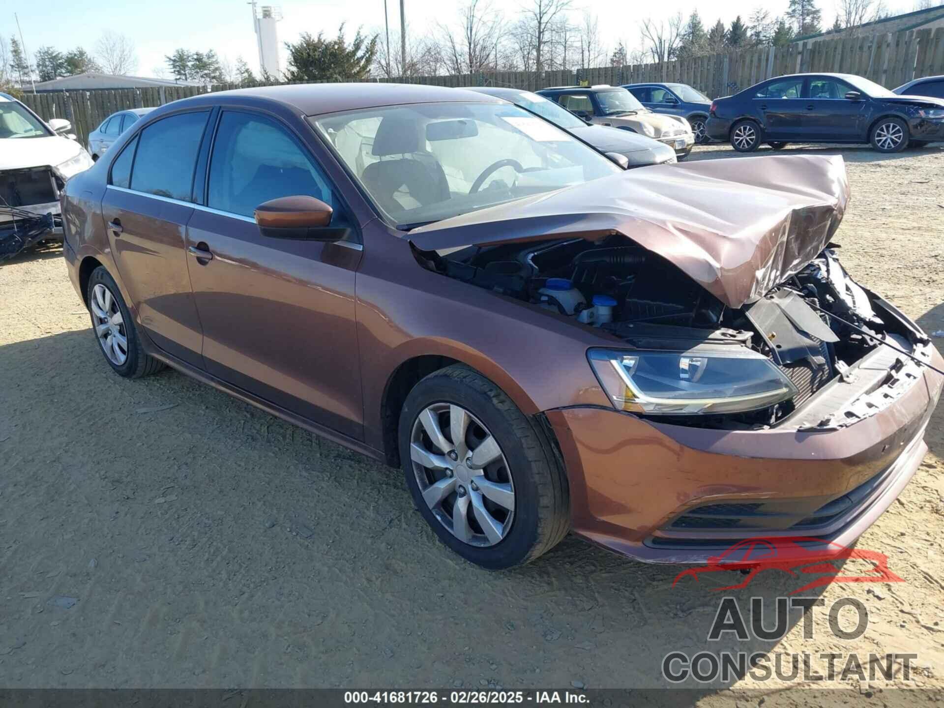 VOLKSWAGEN JETTA 2017 - 3VW2B7AJ6HM324093