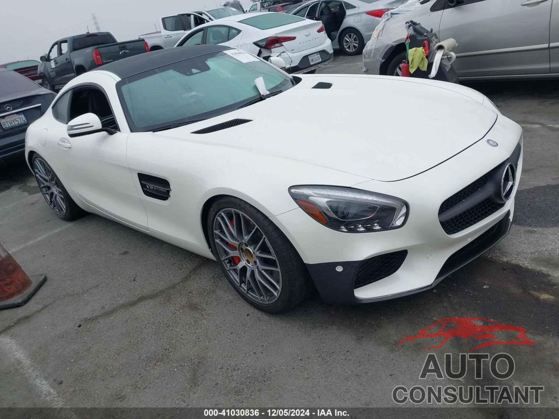 MERCEDES-BENZ GT S AMG 2016 - WDDYJ7JA3GA003291