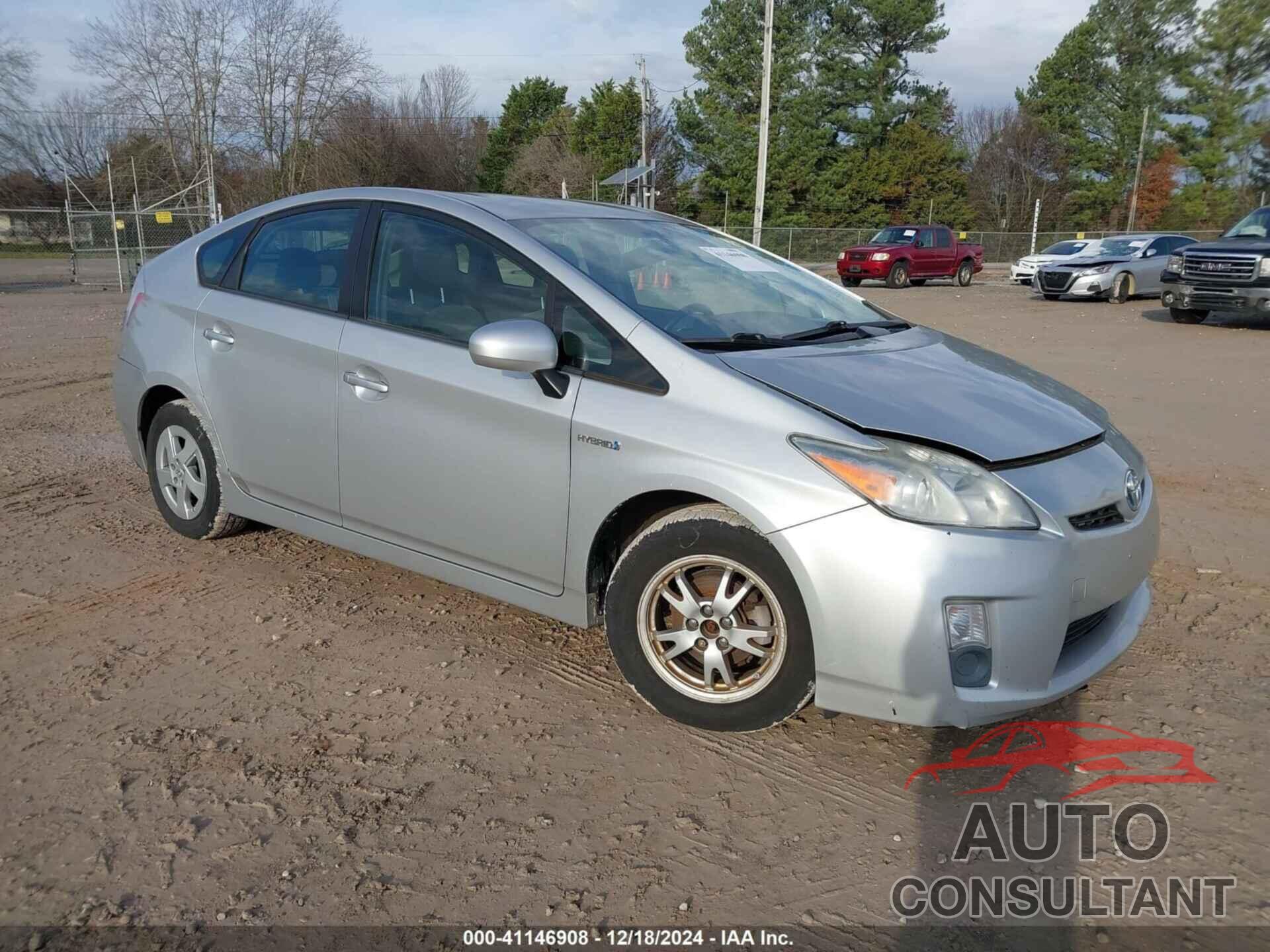 TOYOTA PRIUS 2010 - JTDKN3DU2A0232996