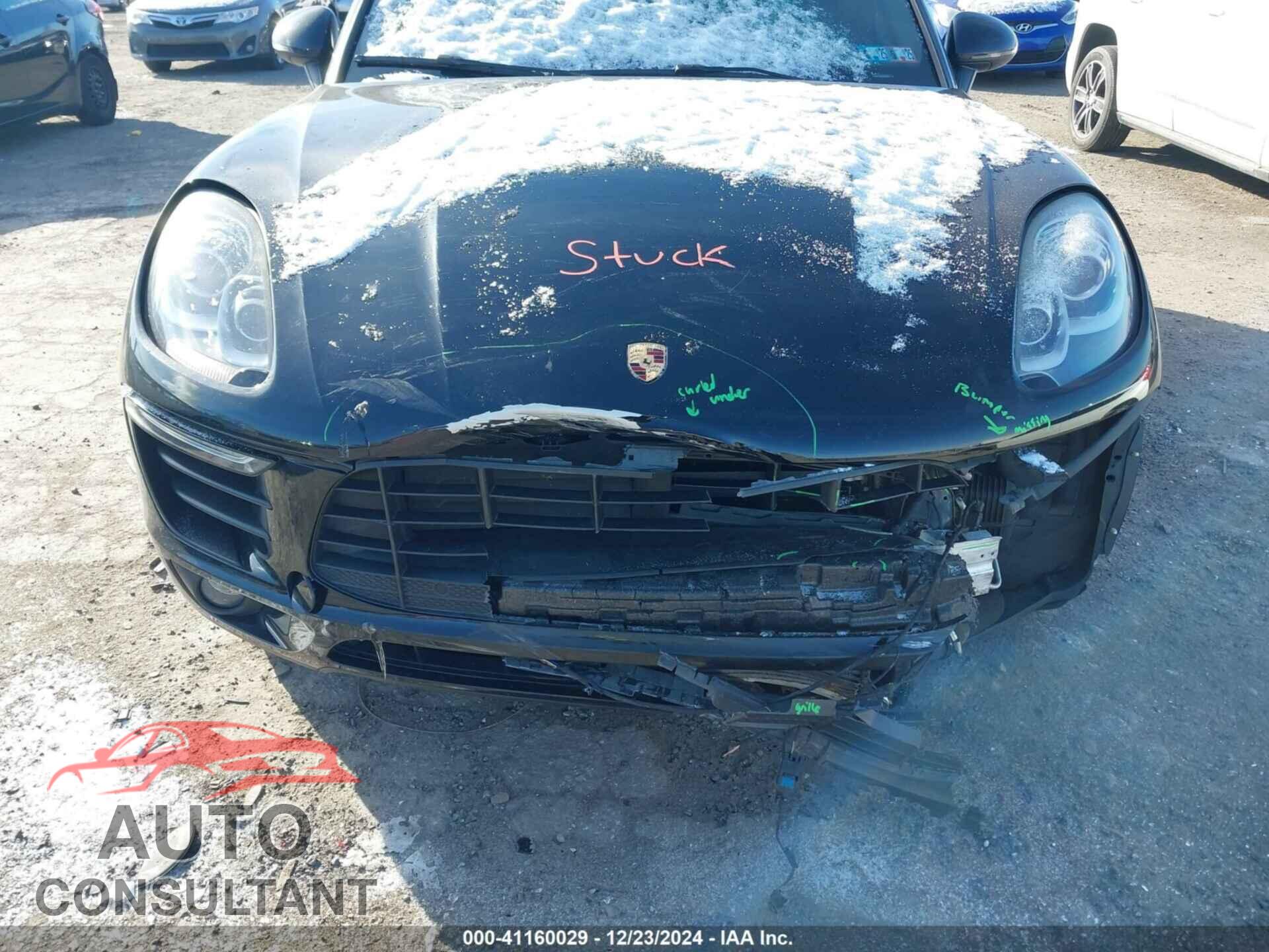PORSCHE MACAN 2017 - WP1AA2A58HLB02405