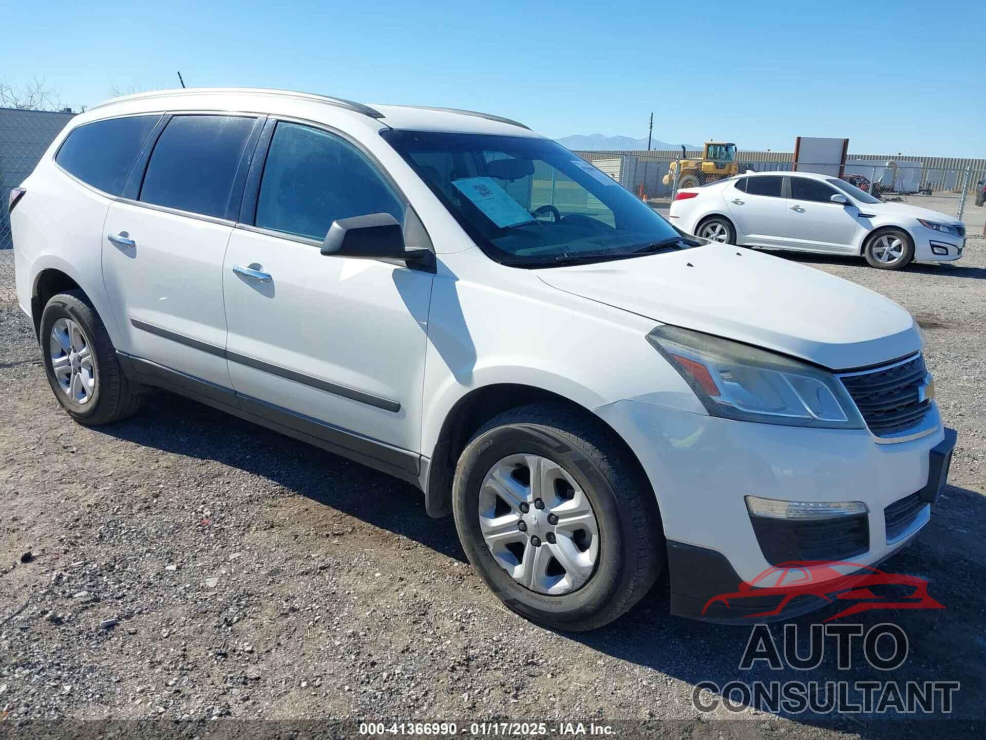 CHEVROLET TRAVERSE 2015 - 1GNKRFED6FJ243335