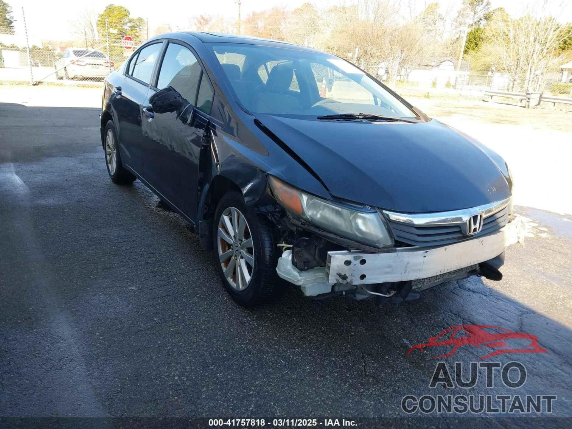HONDA CIVIC 2012 - 19XFB2F88CE109279