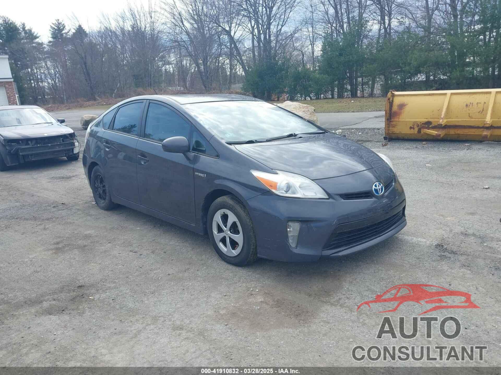 TOYOTA PRIUS 2012 - JTDKN3DU6C1490614