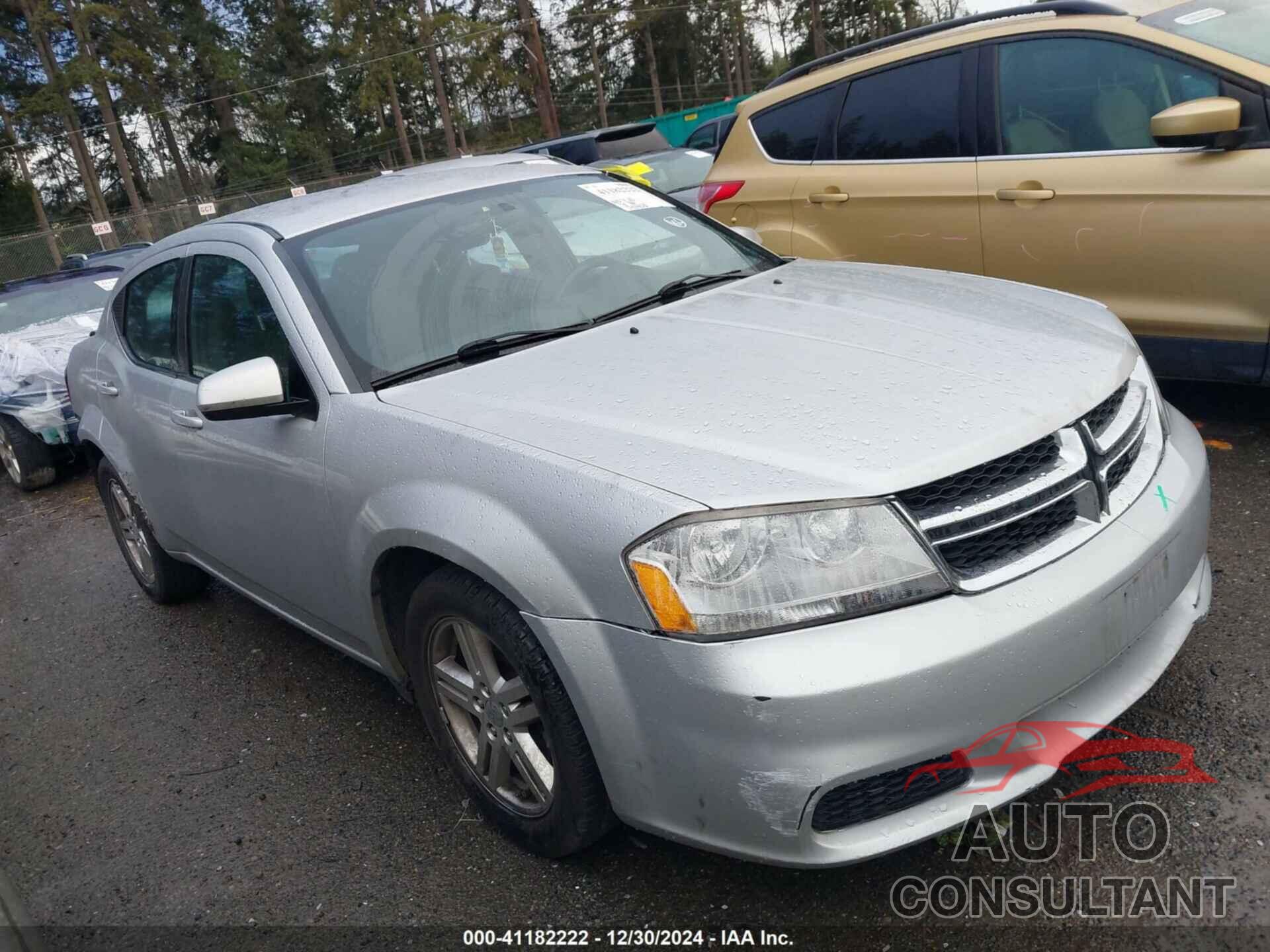 DODGE AVENGER 2012 - 1C3CDZCB1CN269283