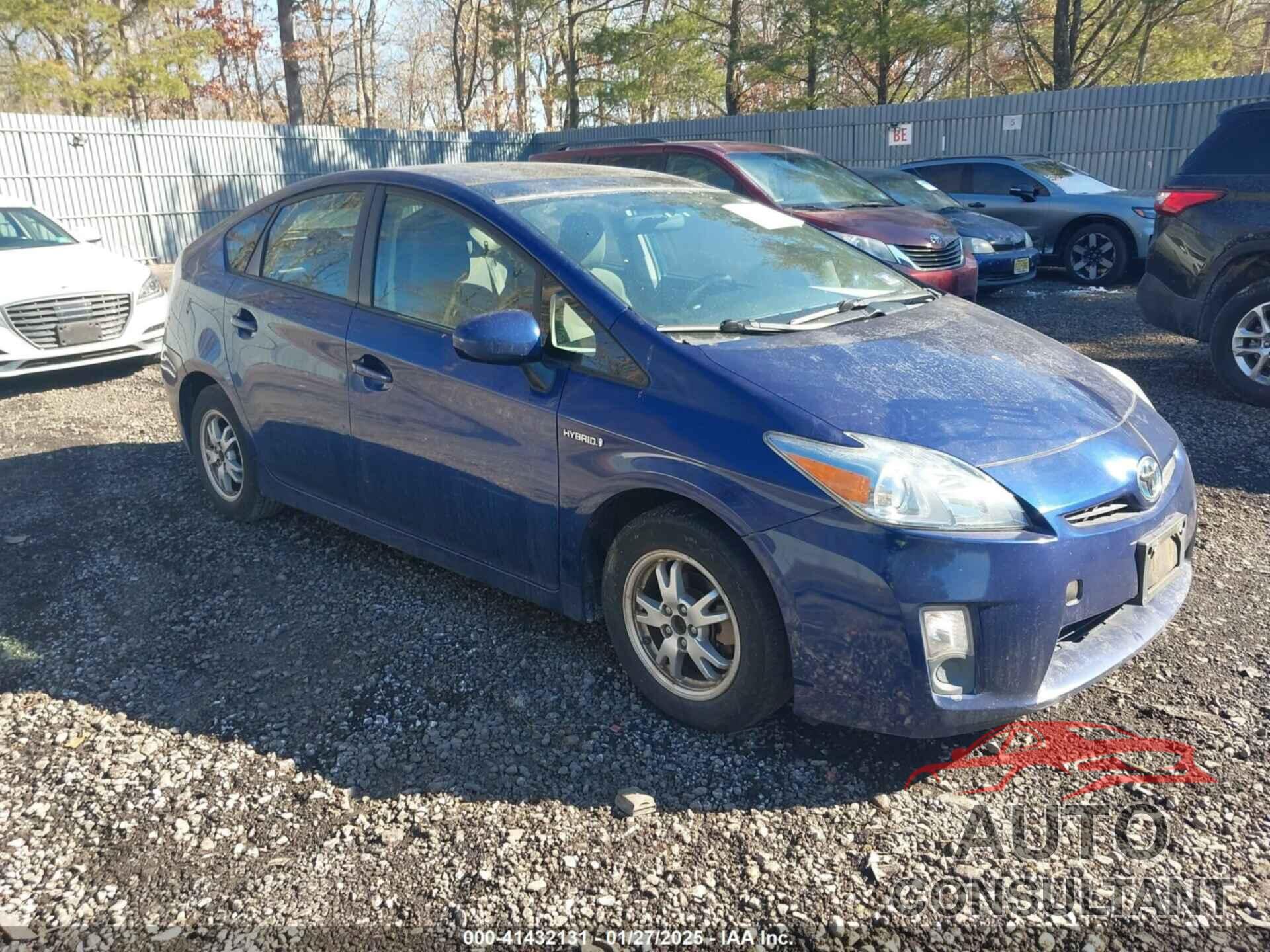 TOYOTA PRIUS 2010 - JTDKN3DU6A0091687