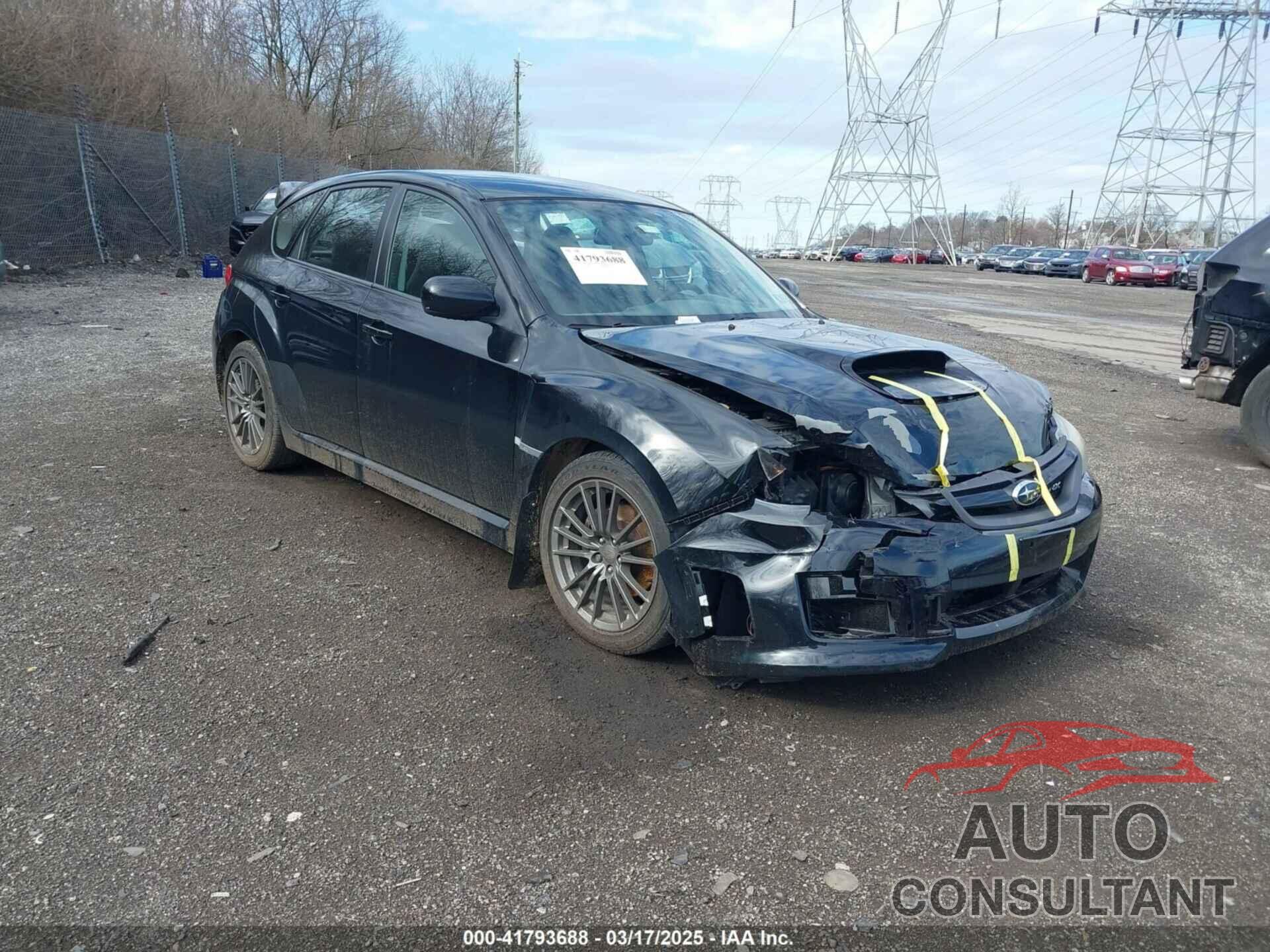 SUBARU IMPREZA WRX 2013 - JF1GR7E62DG841573
