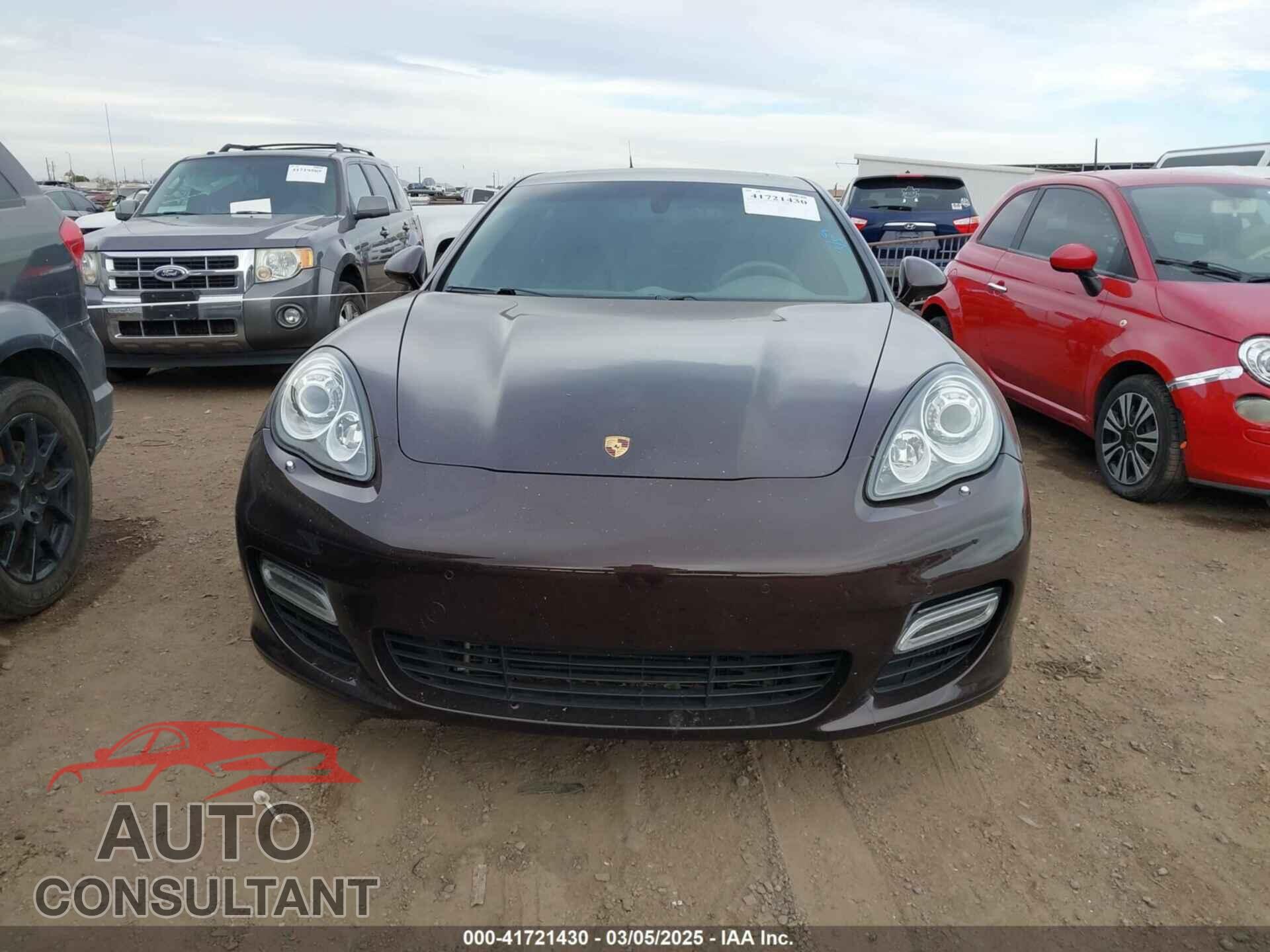 PORSCHE PANAMERA 2011 - WP0AC2A70BL090139