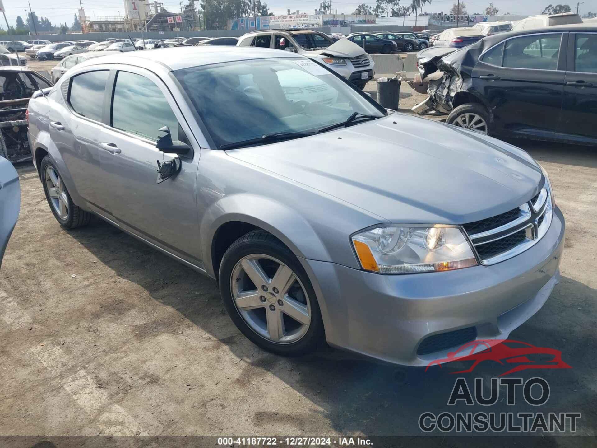 DODGE AVENGER 2013 - 1C3CDZABXDN645208