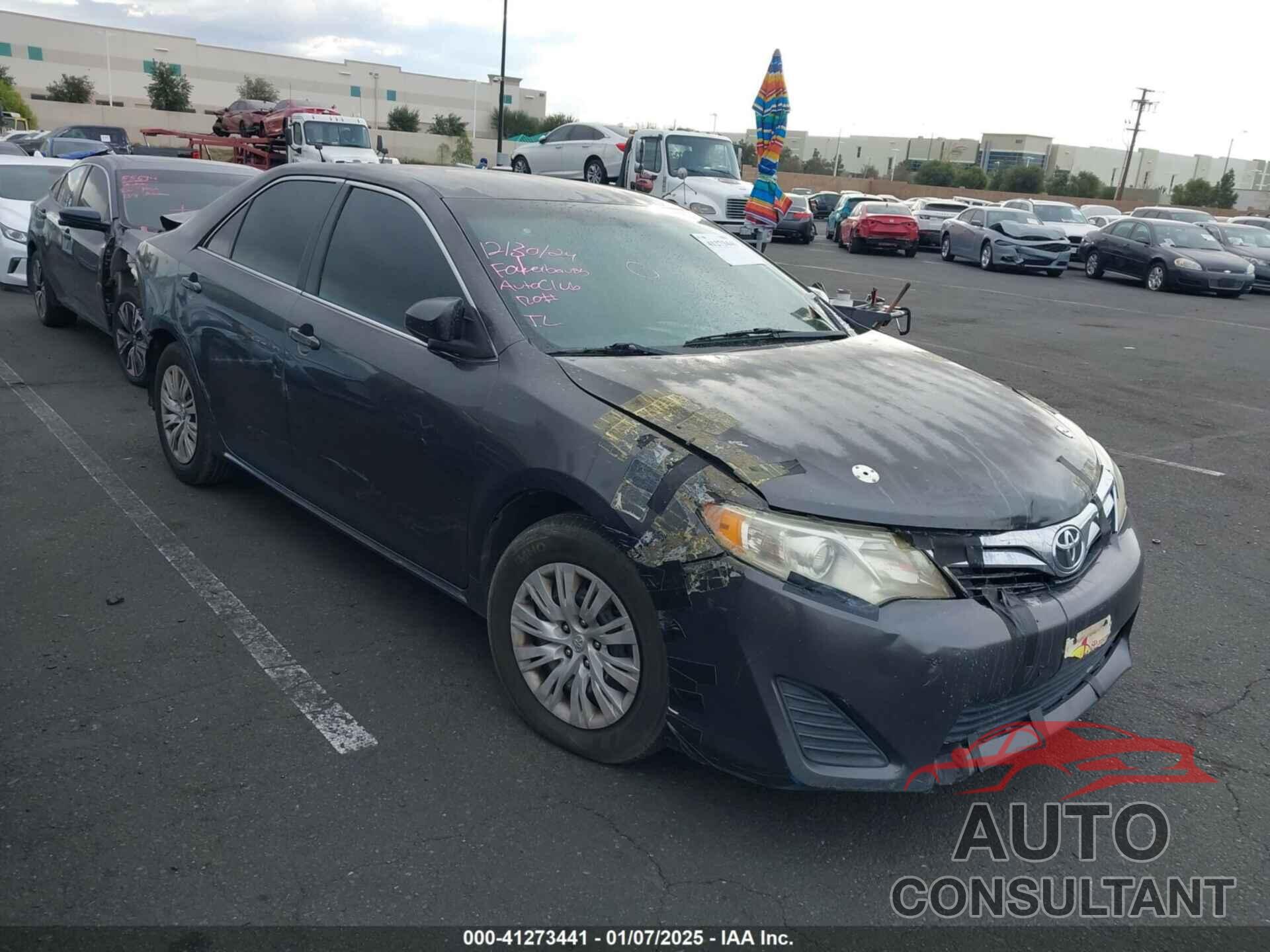 TOYOTA CAMRY 2012 - 4T4BF1FK9CR246324