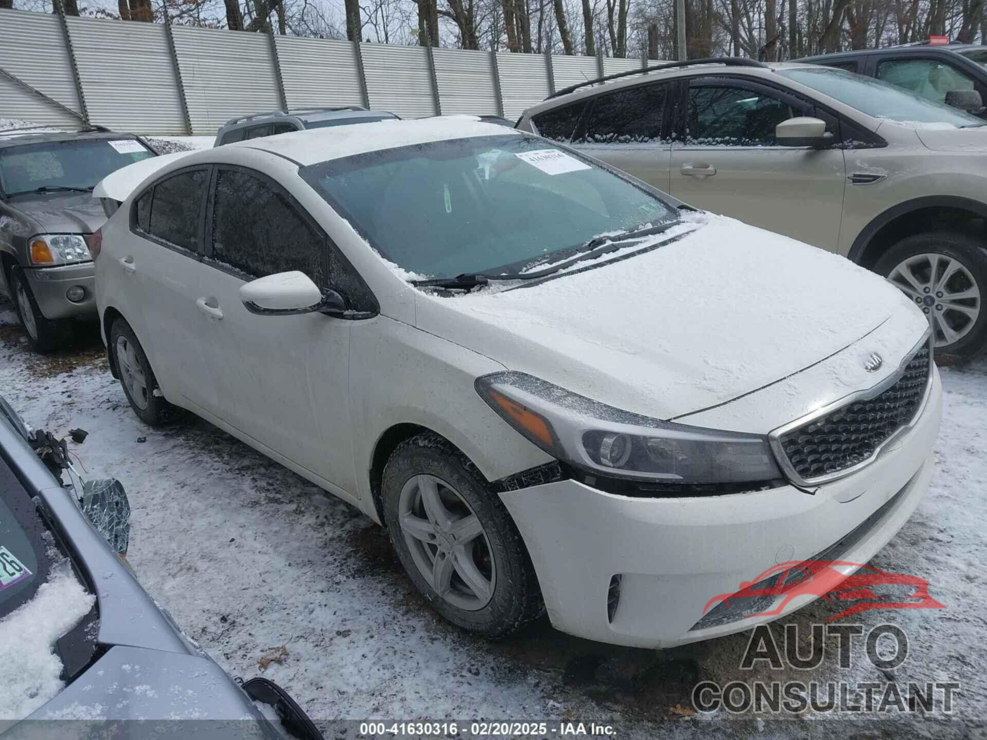 KIA FORTE 2018 - 3KPFK4A77JE195241