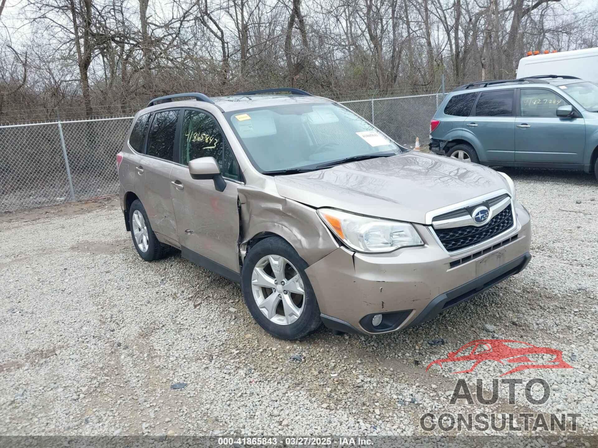 SUBARU FORESTER 2014 - JF2SJAHCXEH530819