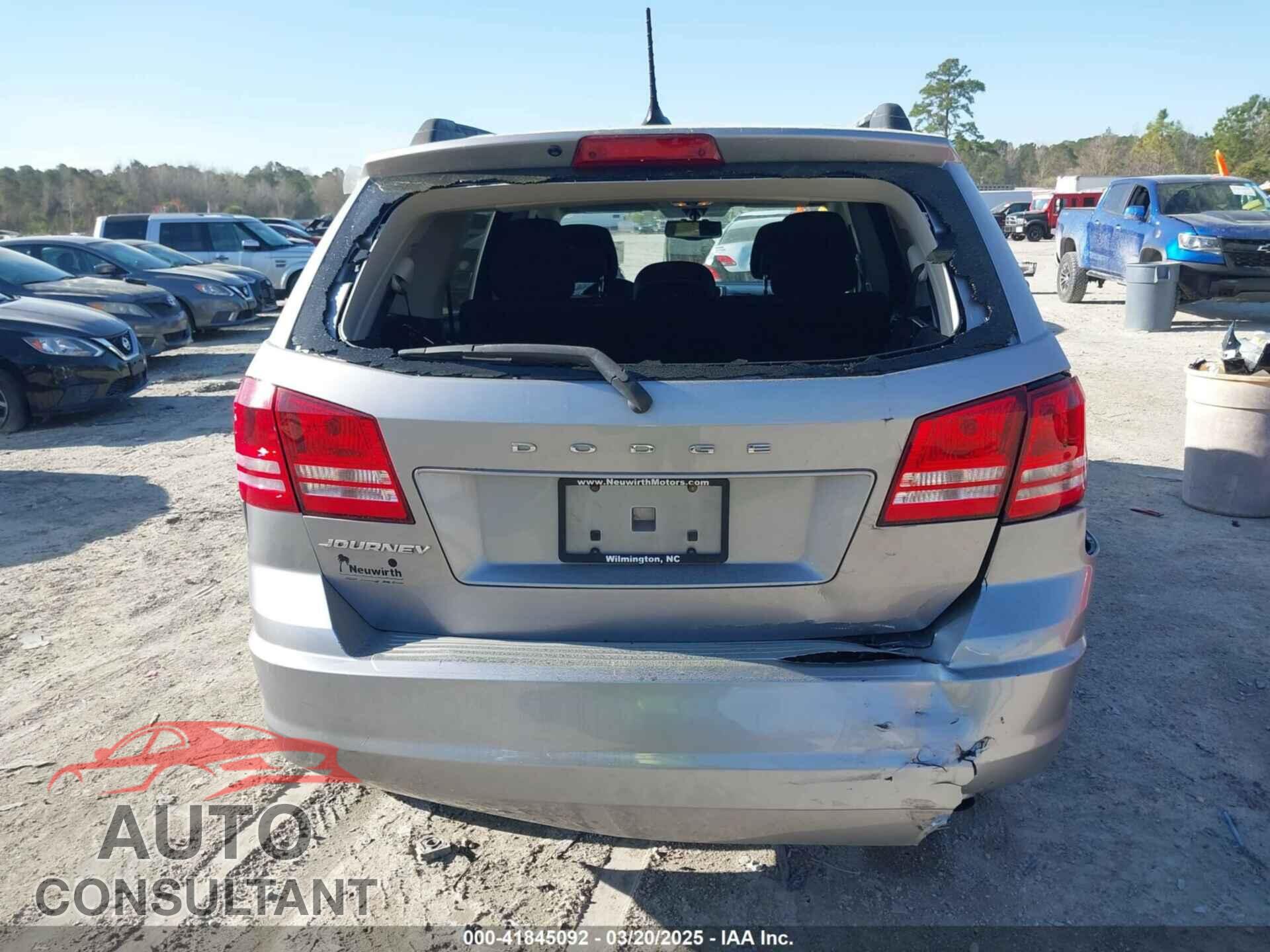 DODGE JOURNEY 2017 - 3C4PDCAB3HT706012
