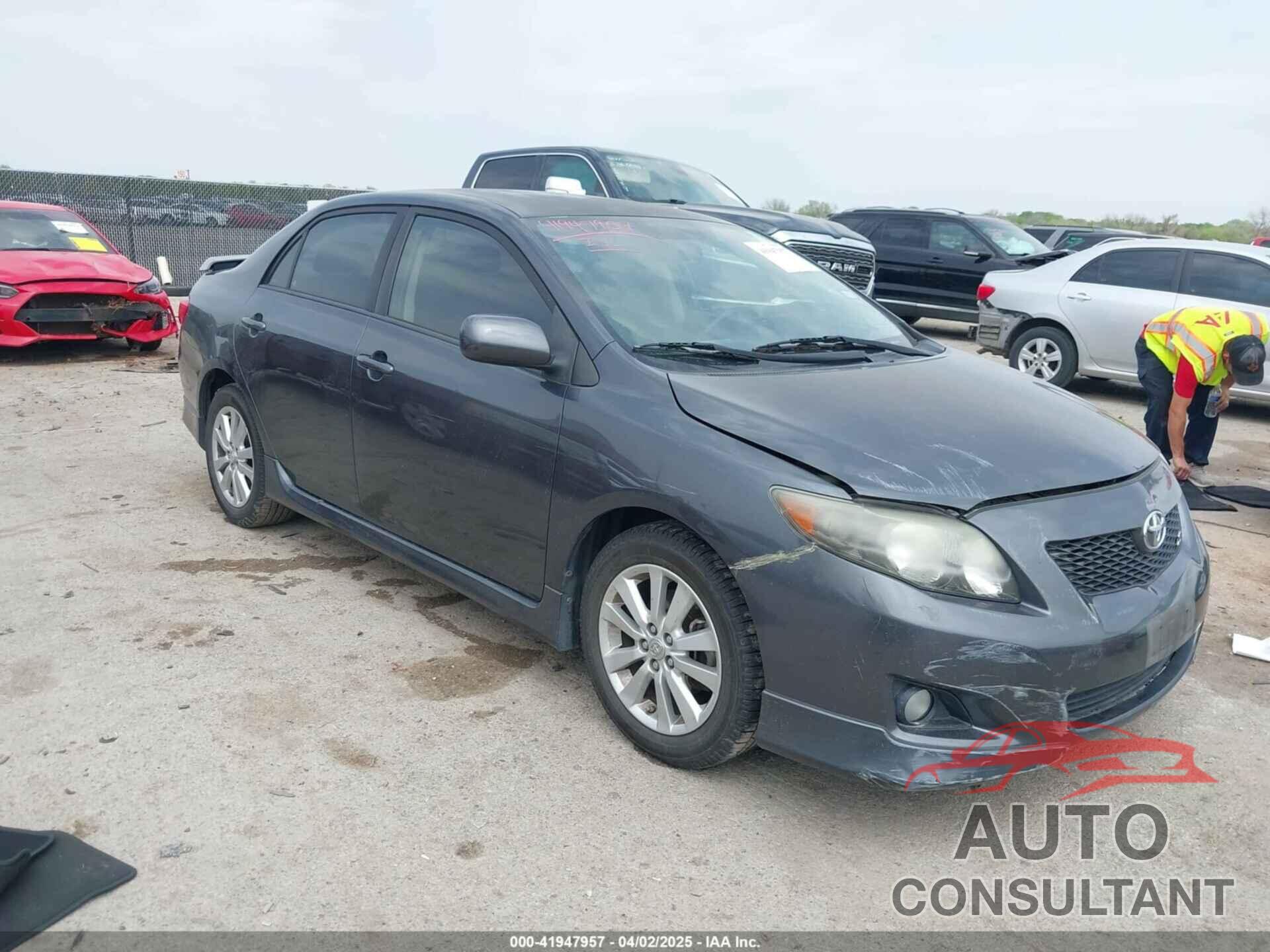 TOYOTA COROLLA 2010 - 1NXBU4EE9AZ261352