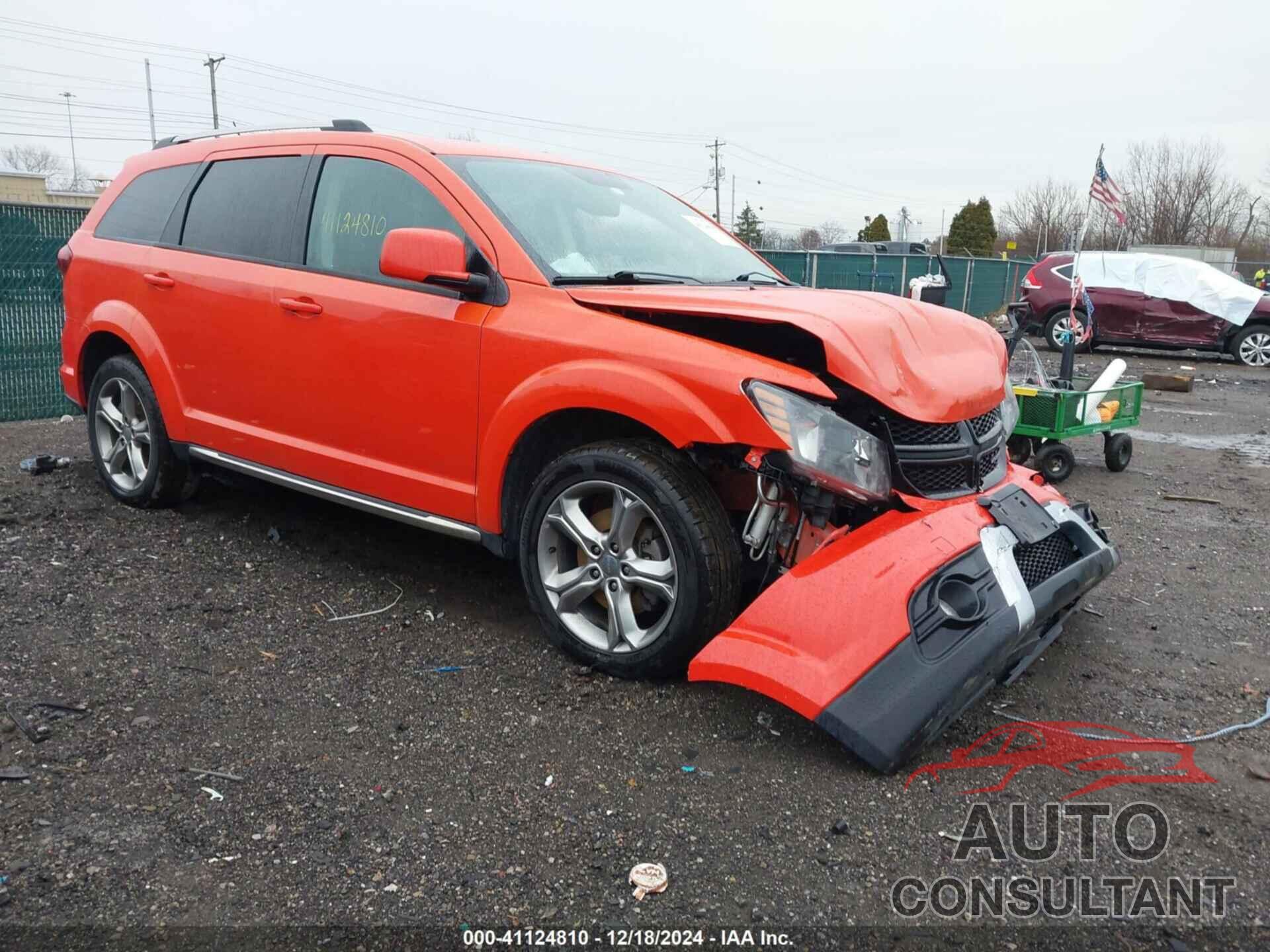 DODGE JOURNEY 2017 - 3C4PDCGB8HT706093