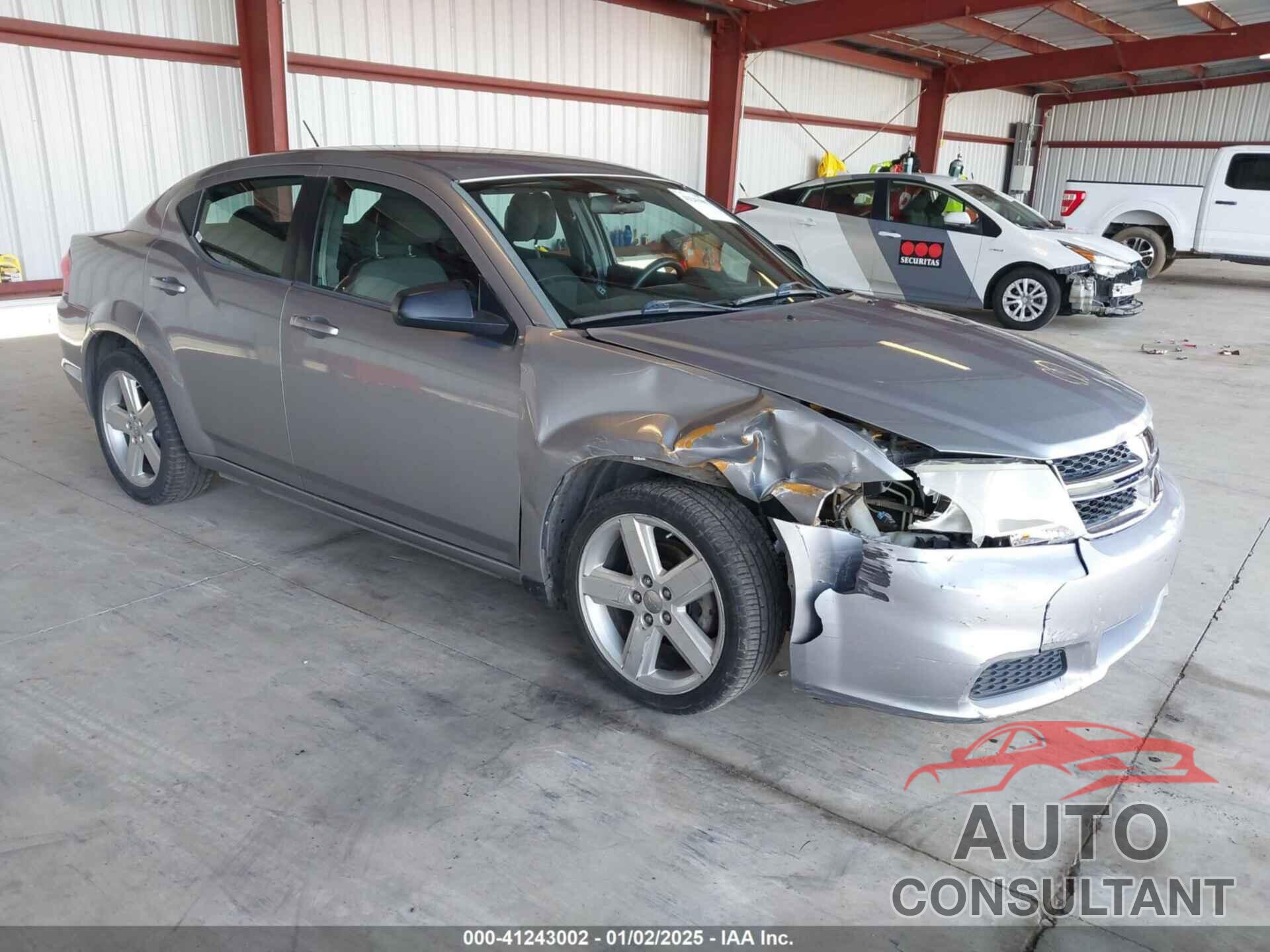 DODGE AVENGER 2013 - 1C3CDZAB1DN740546