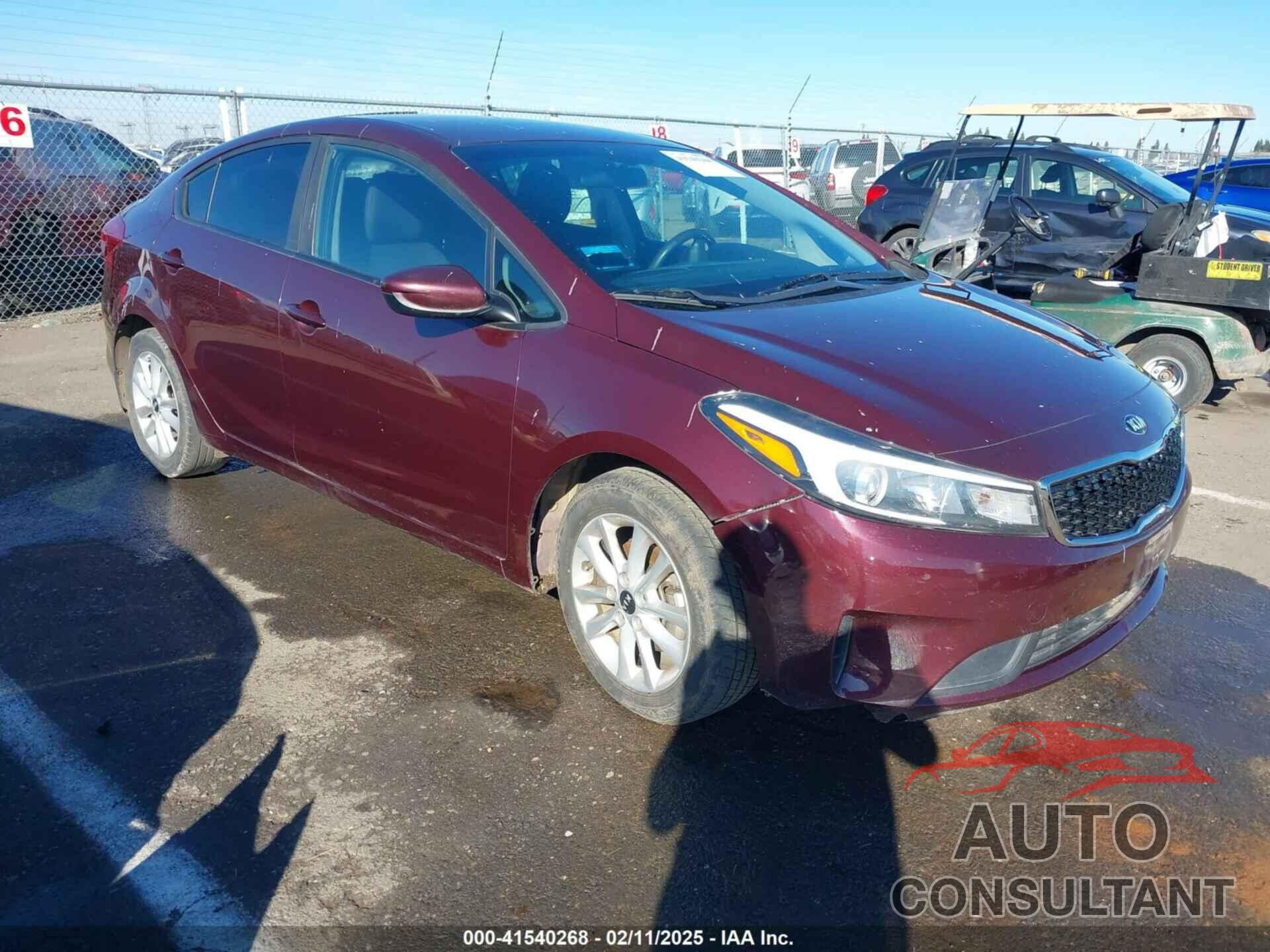 KIA FORTE 2017 - 3KPFL4A72HE047618