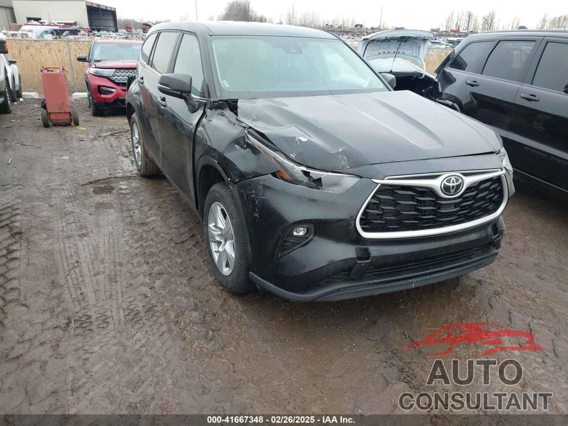 TOYOTA HIGHLANDER 2024 - 5TDKDRAH8RS533245