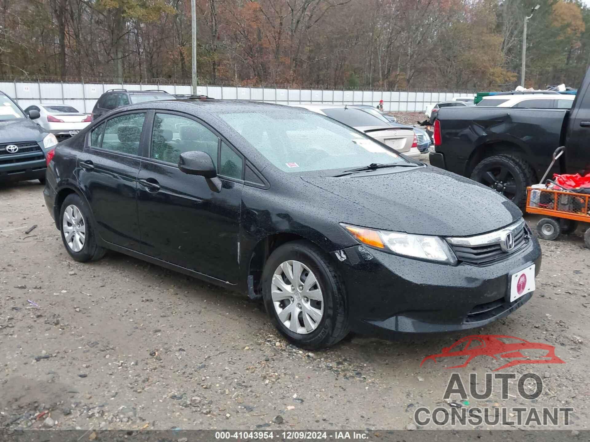 HONDA CIVIC 2012 - 19XFB2F54CE374223
