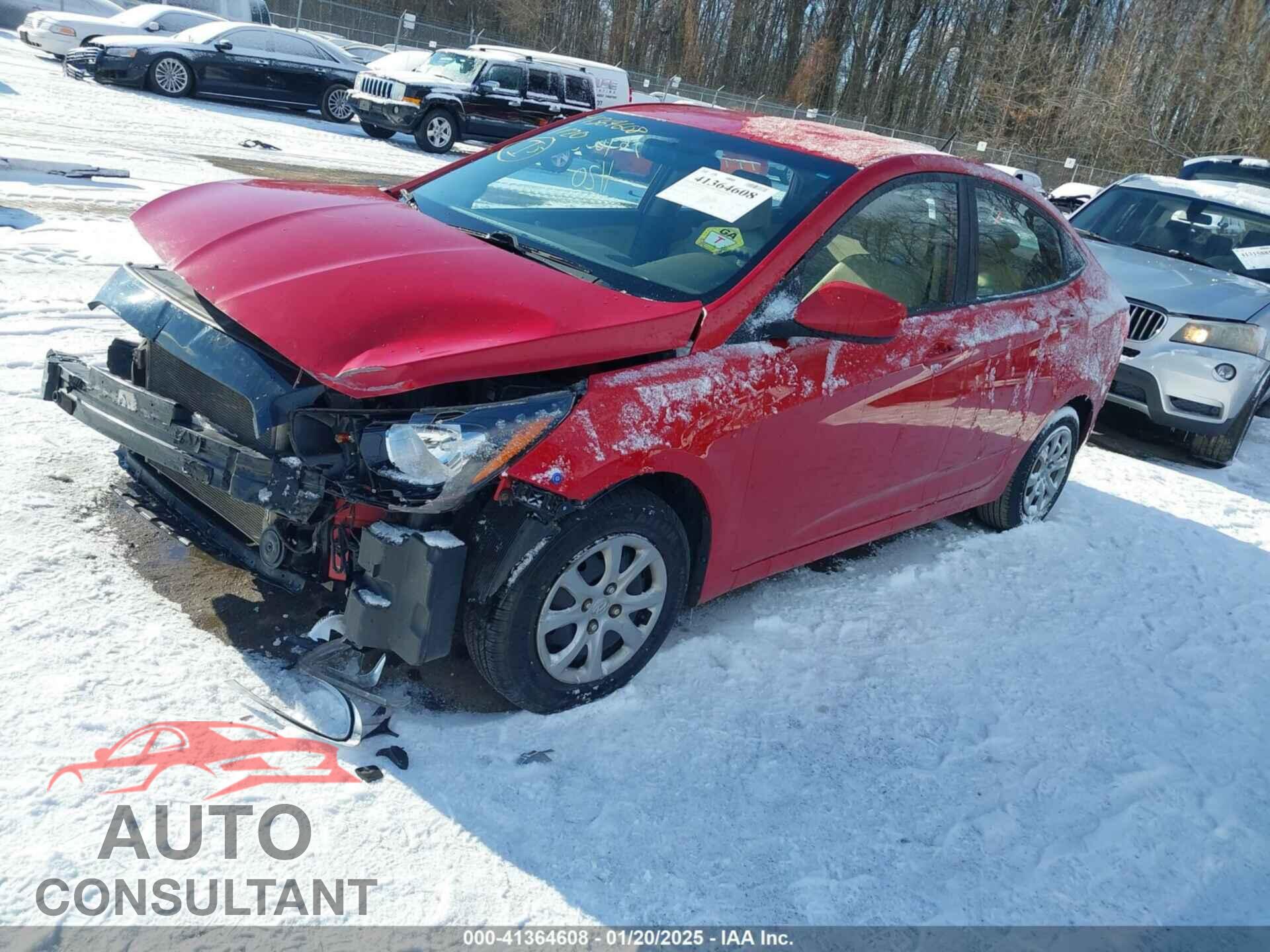 HYUNDAI ACCENT 2012 - KMHCT4AEXCU223516