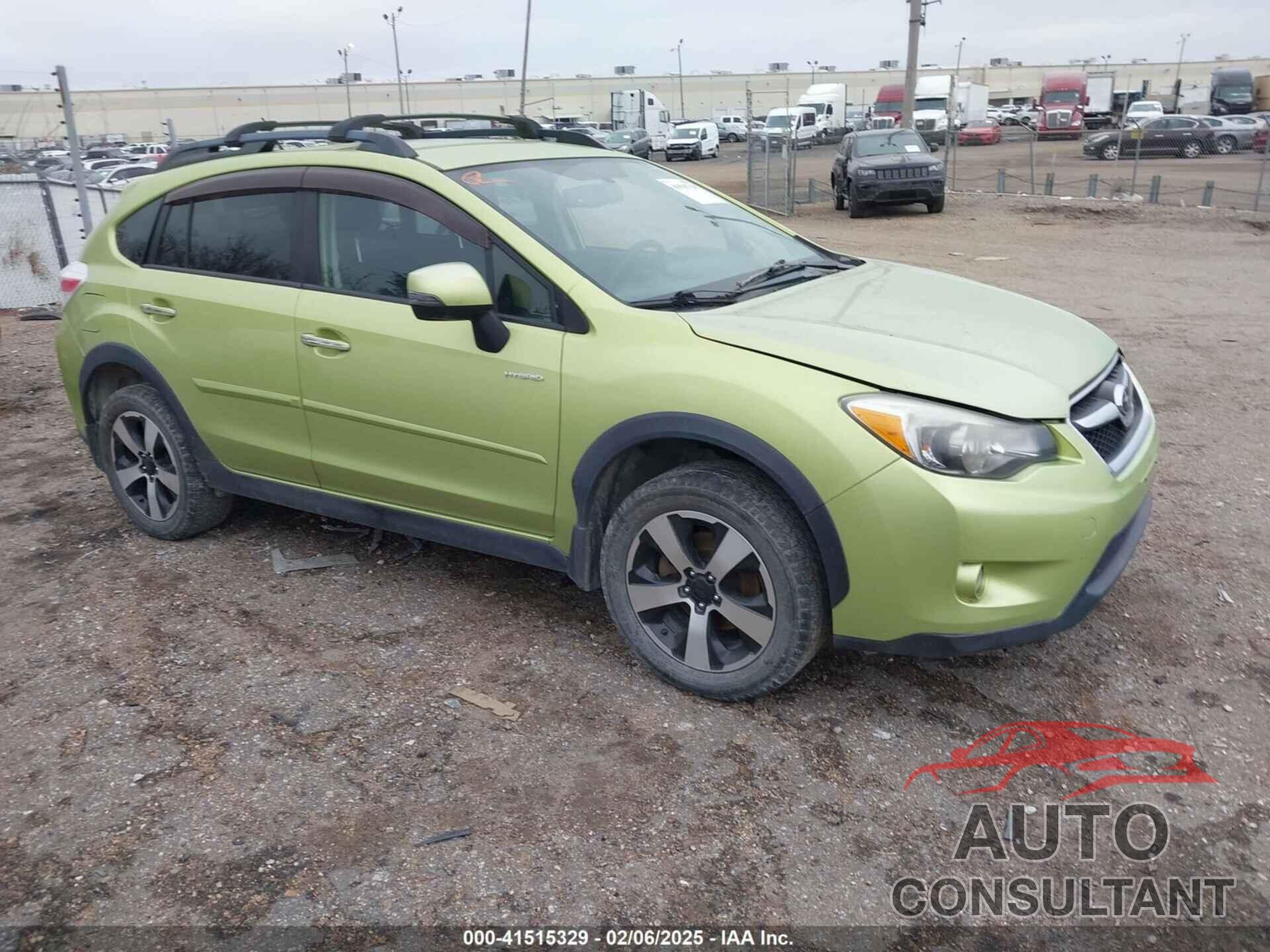 SUBARU XV CROSSTREK HYBRID 2014 - JF2GPBCC3EH222604