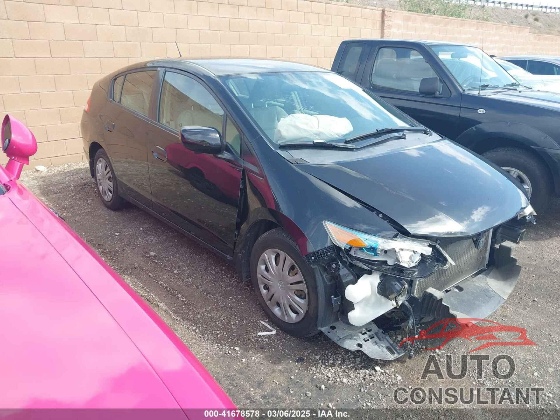 HONDA INSIGHT 2011 - JHMZE2H55BS006676