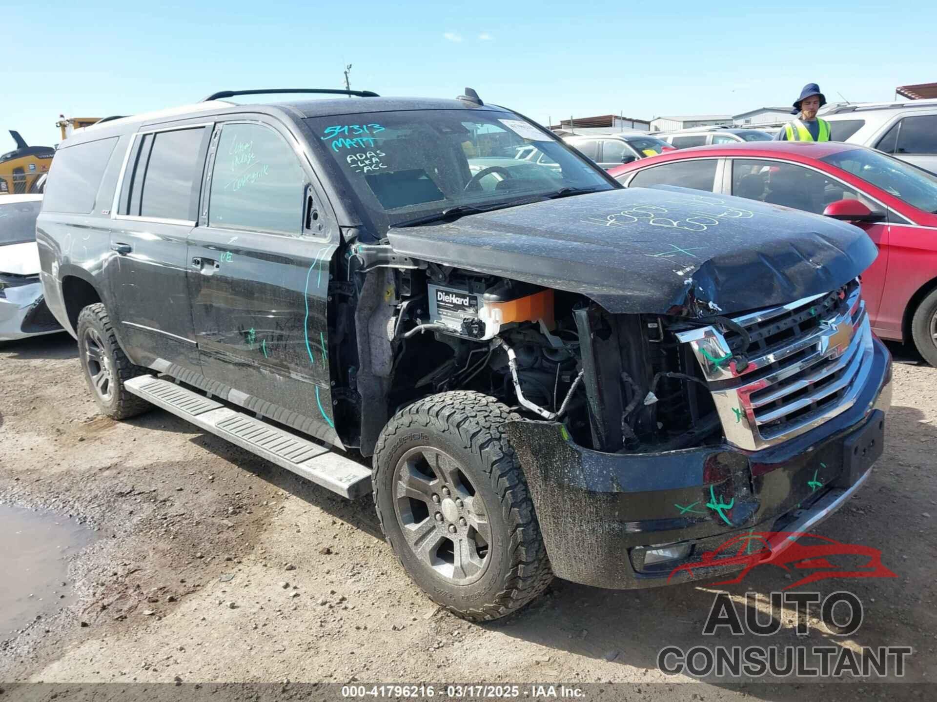 CHEVROLET SUBURBAN 2016 - 1GNSKHKC4GR275389