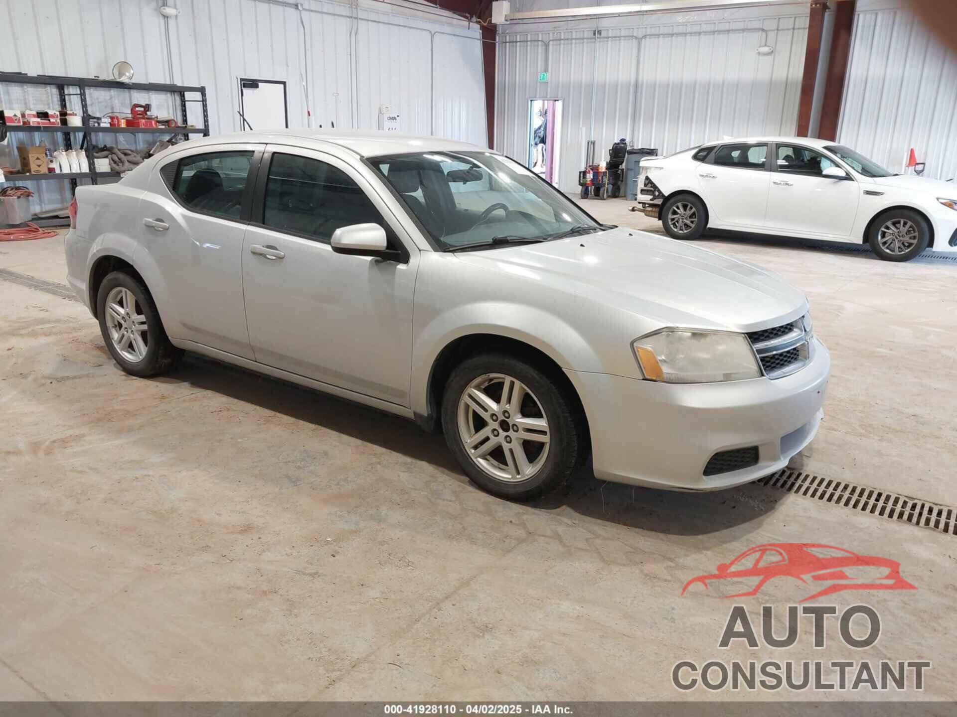 DODGE AVENGER 2012 - 1C3CDZCB5CN219812