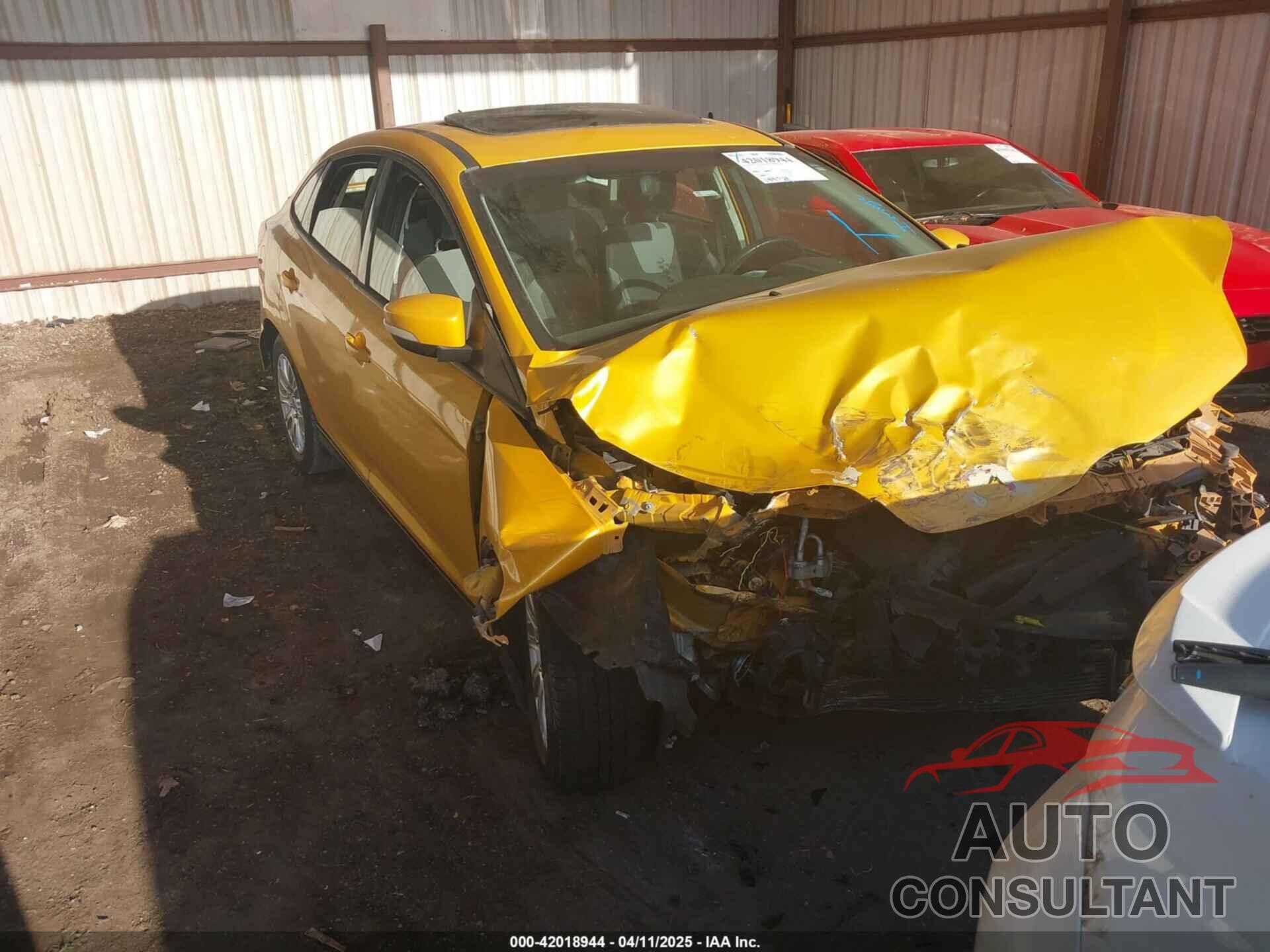 FORD FOCUS 2012 - 1FAHP3F29CL283743