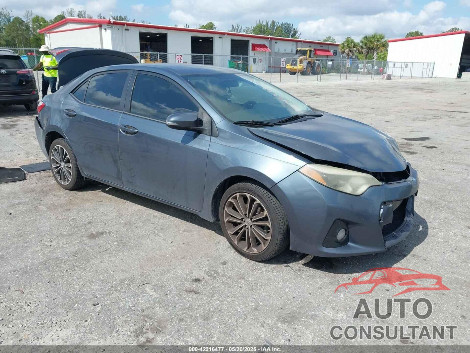 TOYOTA COROLLA 2014 - 2T1BURHE0EC089387