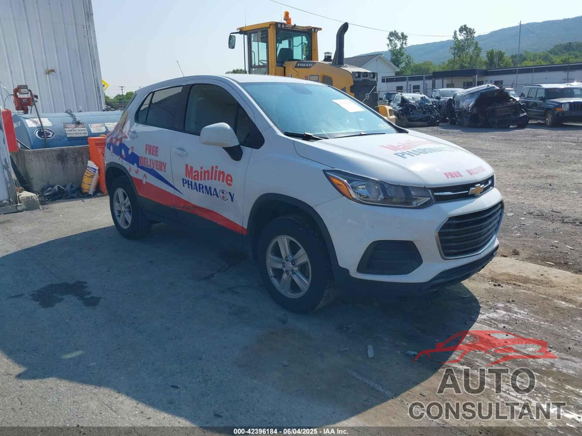CHEVROLET TRAX 2019 - 3GNCJNSB8KL236009