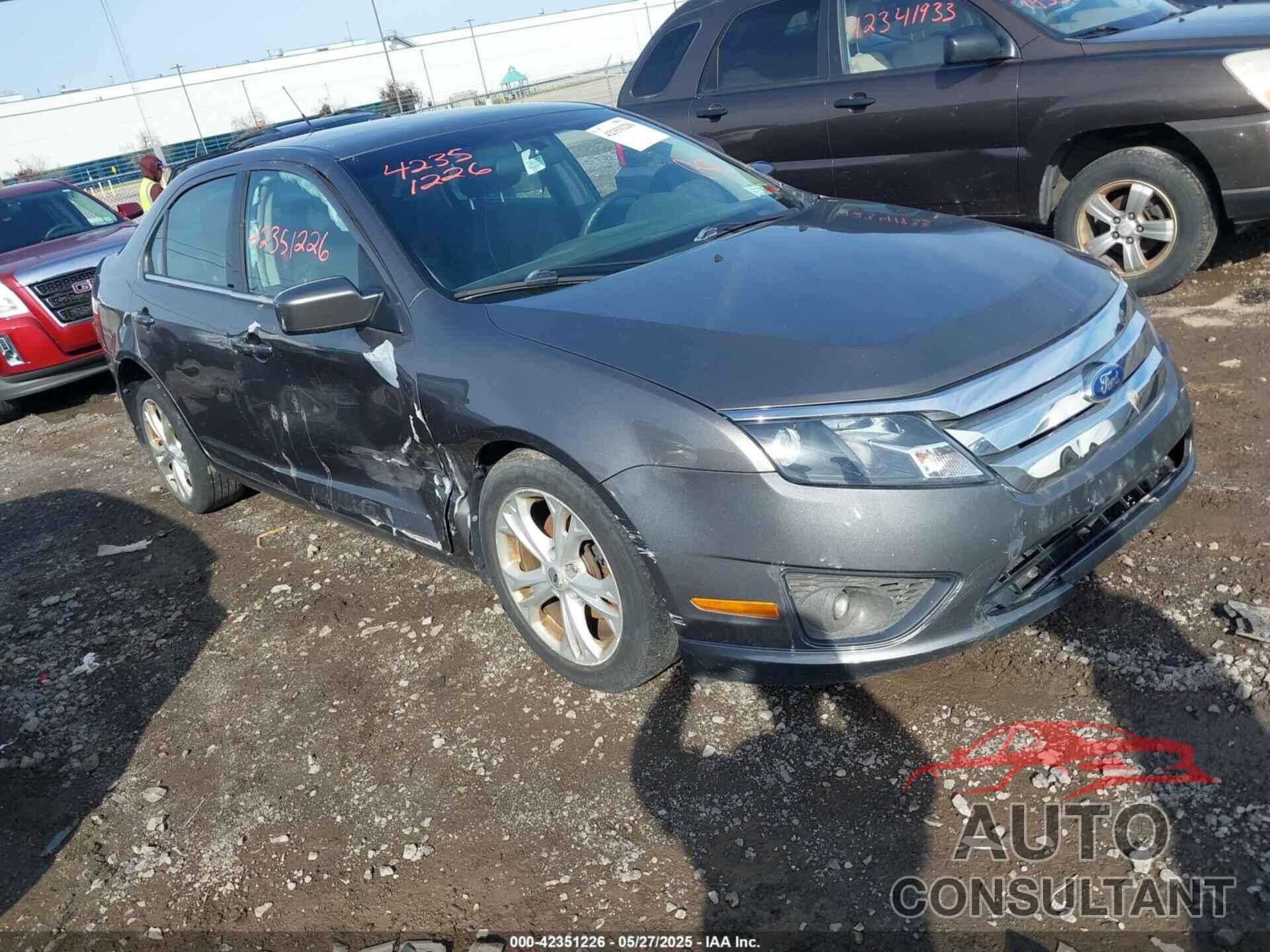 FORD FUSION 2012 - 3FAHP0HG9CR170500