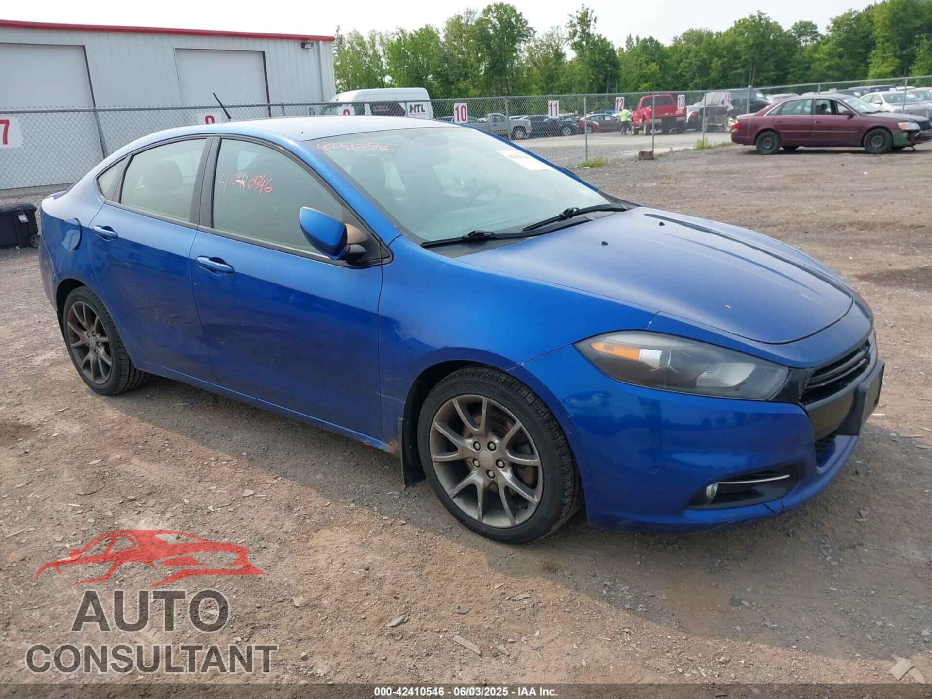 DODGE DART 2013 - 1C3CDFBA2DD322250