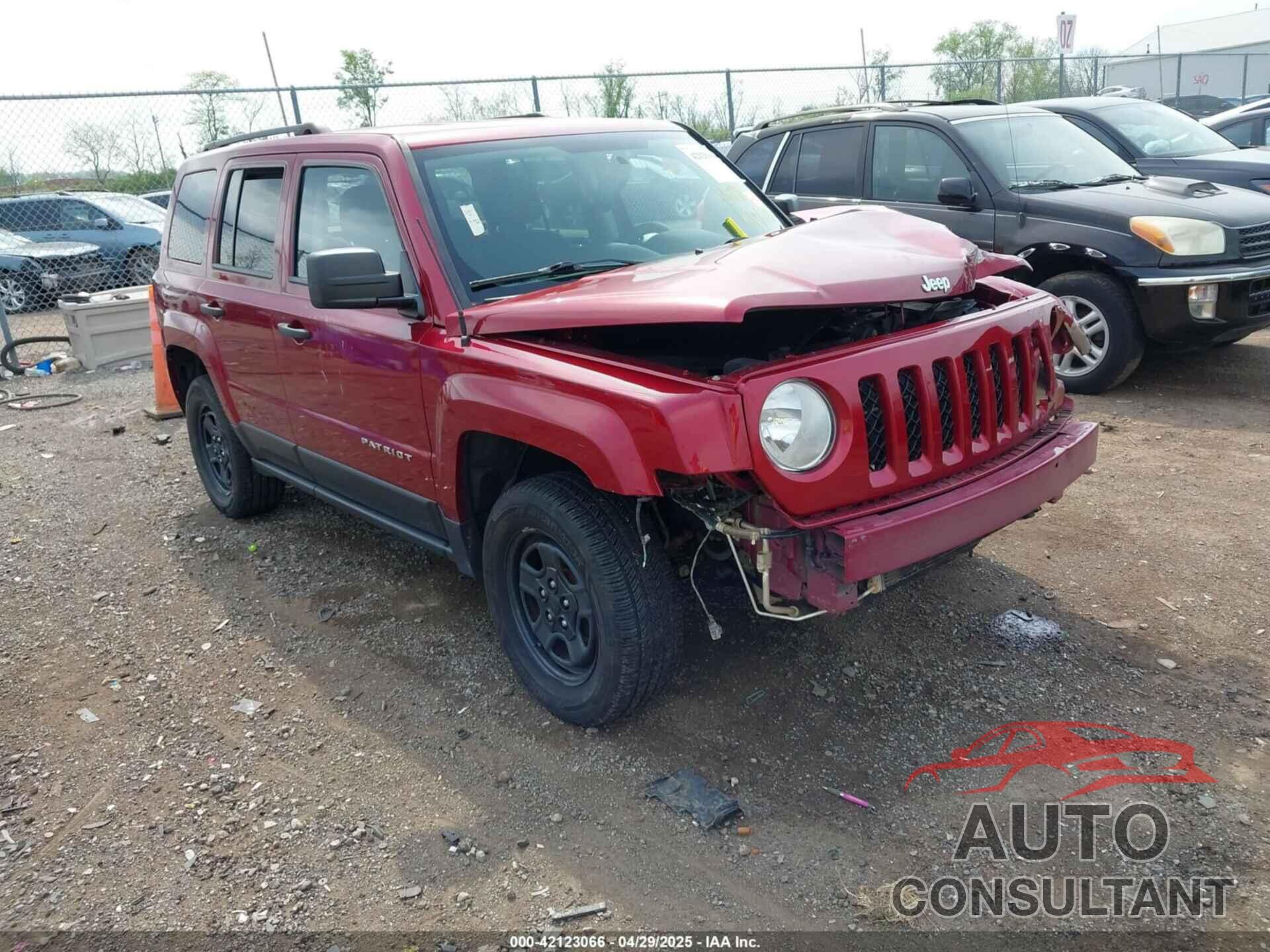JEEP PATRIOT 2017 - 1C4NJRBB2HD153778