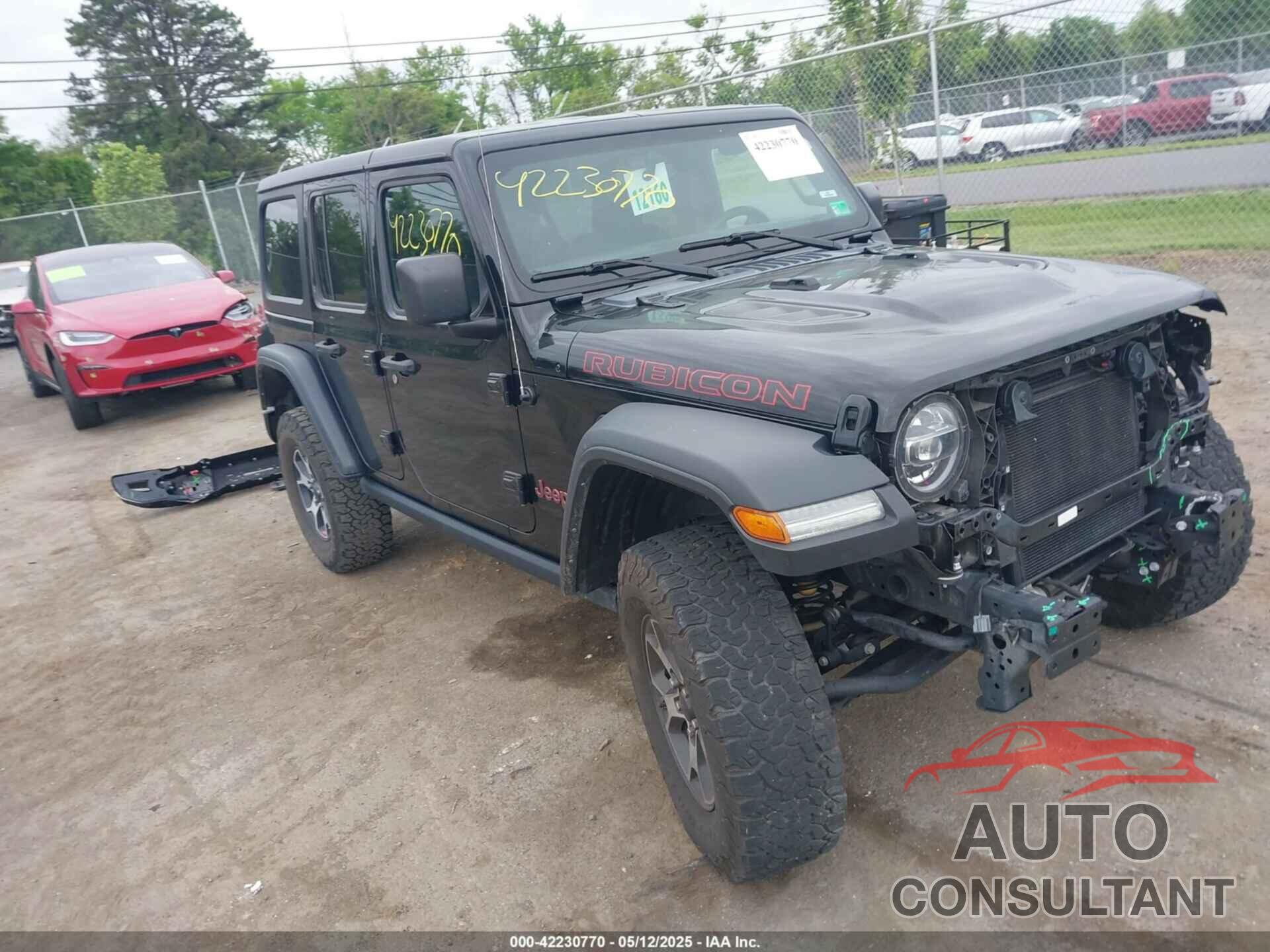 JEEP WRANGLER UNLIMITED 2022 - 1C4HJXFN0NW271351