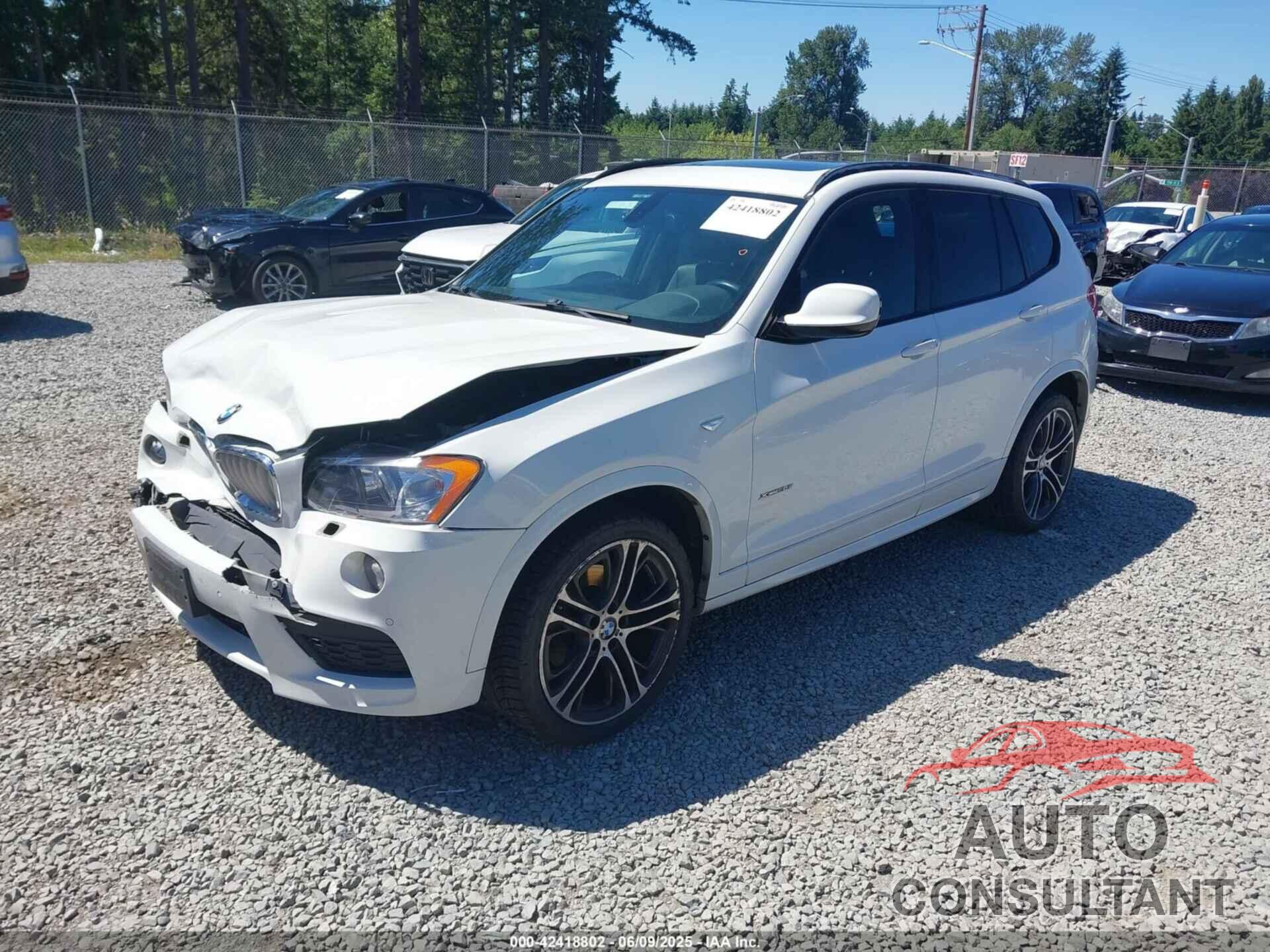 BMW X3 2011 - 5UXWX7C54BL732315