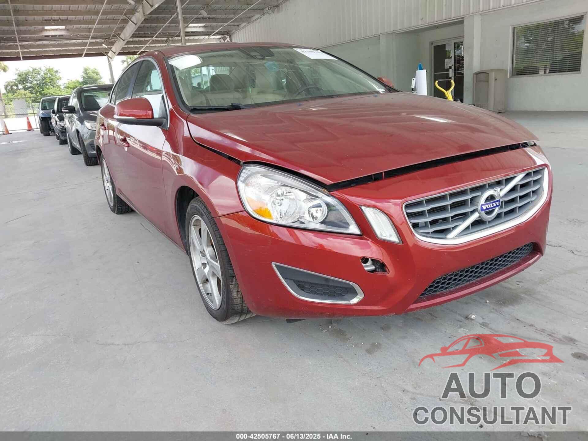 VOLVO S60 2012 - YV1622FS0C2079083